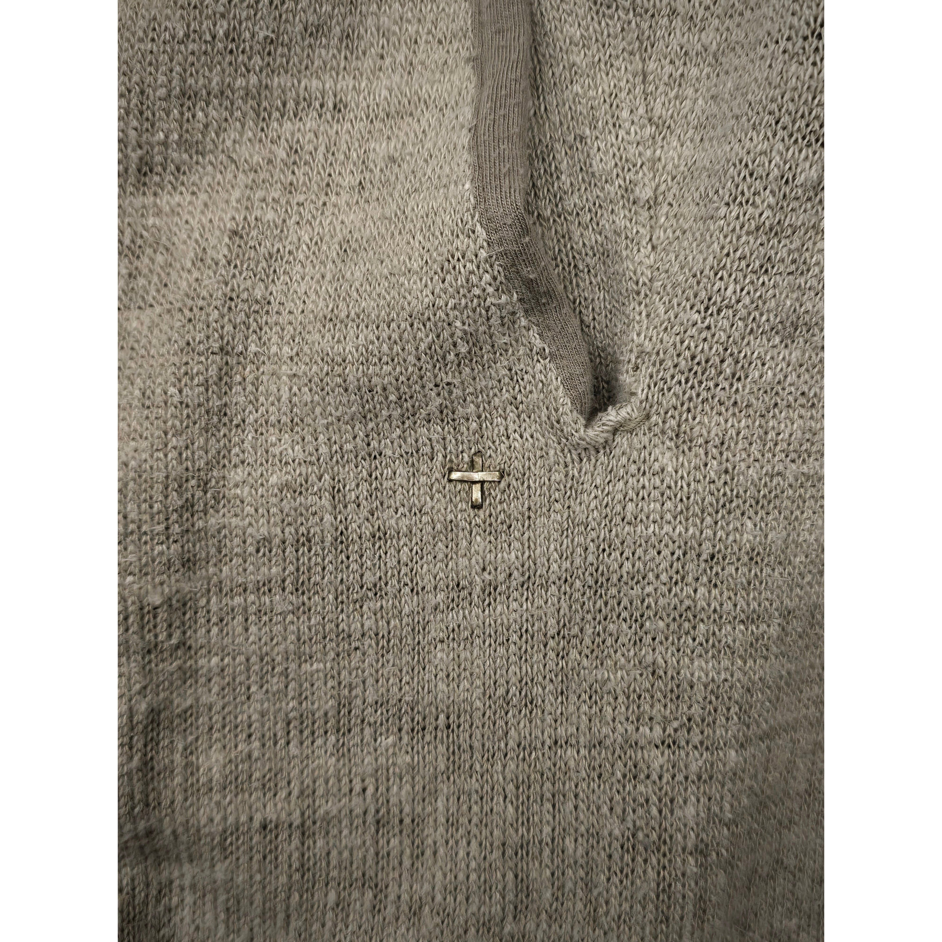 Ma+ m.a+ by Maurizio Amadei 24 P1121EE Fitted Linen Knit Pants Size US 28 / EU 44 - 6 Thumbnail