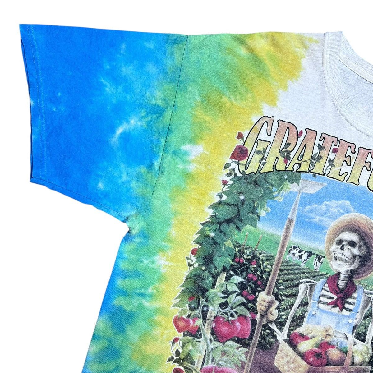 Liquid Blue Vintage 2000s Grateful Dead Liquid Blue Keep It Green TShirt Size US XL / EU 56 / 4 - 7 Thumbnail