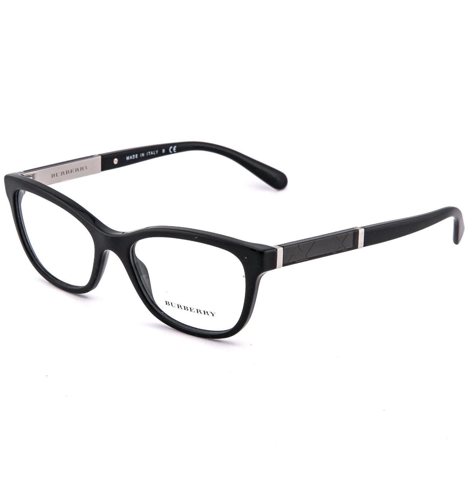 Burberry BURBERRY 2232 BE2232 Black Eyeglasses Optical Classic Frame Size ONE SIZE - 5 Thumbnail