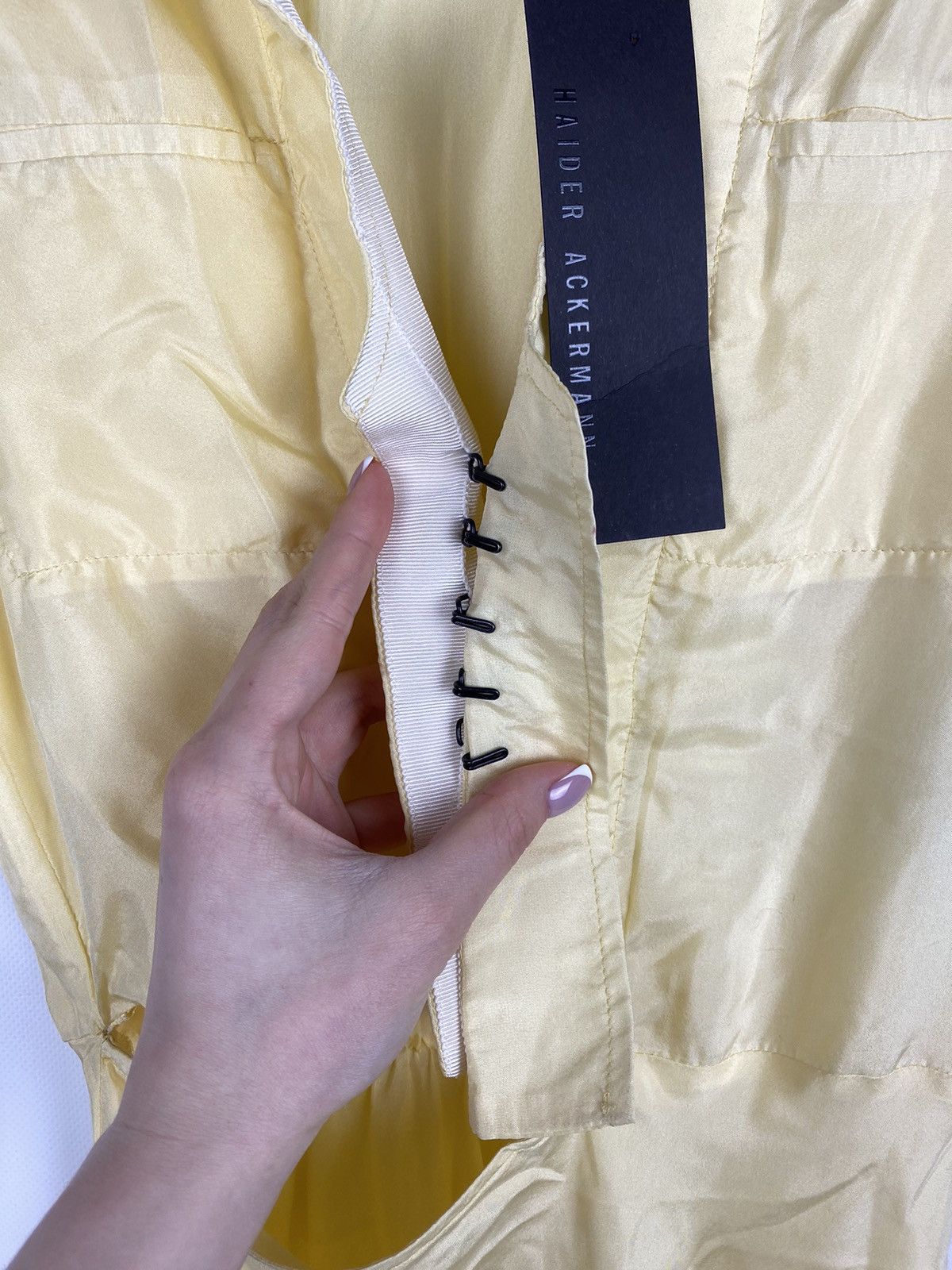 Haider Ackermann BNWT! Haider Ackermann ladies silk sleeveless dress Size XS / US 0-2 / IT 36-38 - 15 Thumbnail