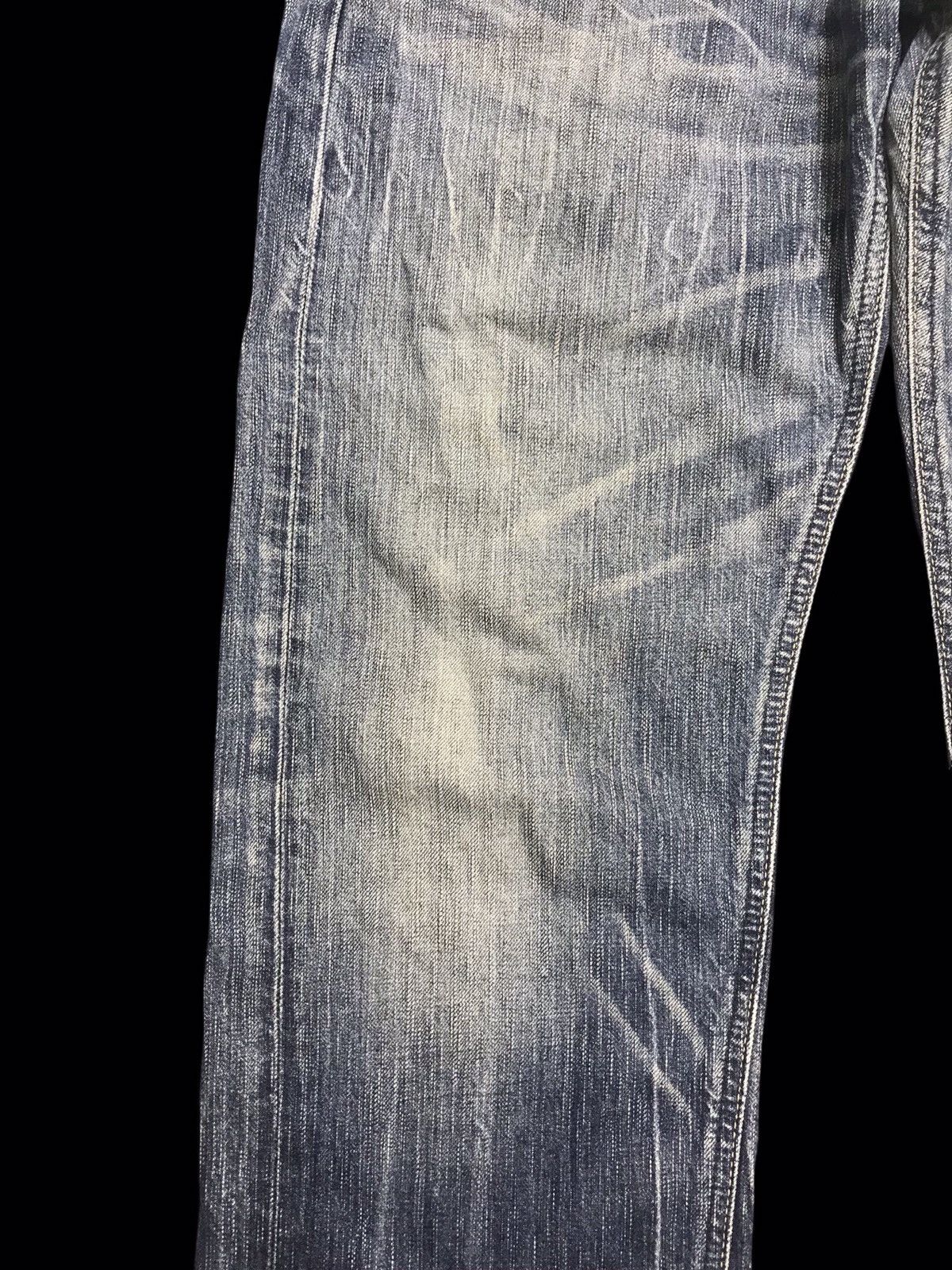 Edwin 💥DENIM ART💥ARCHIVAL EDWIN 503 SICK FADES DENIM F308 Size US 34 / EU 50 - 6 Thumbnail