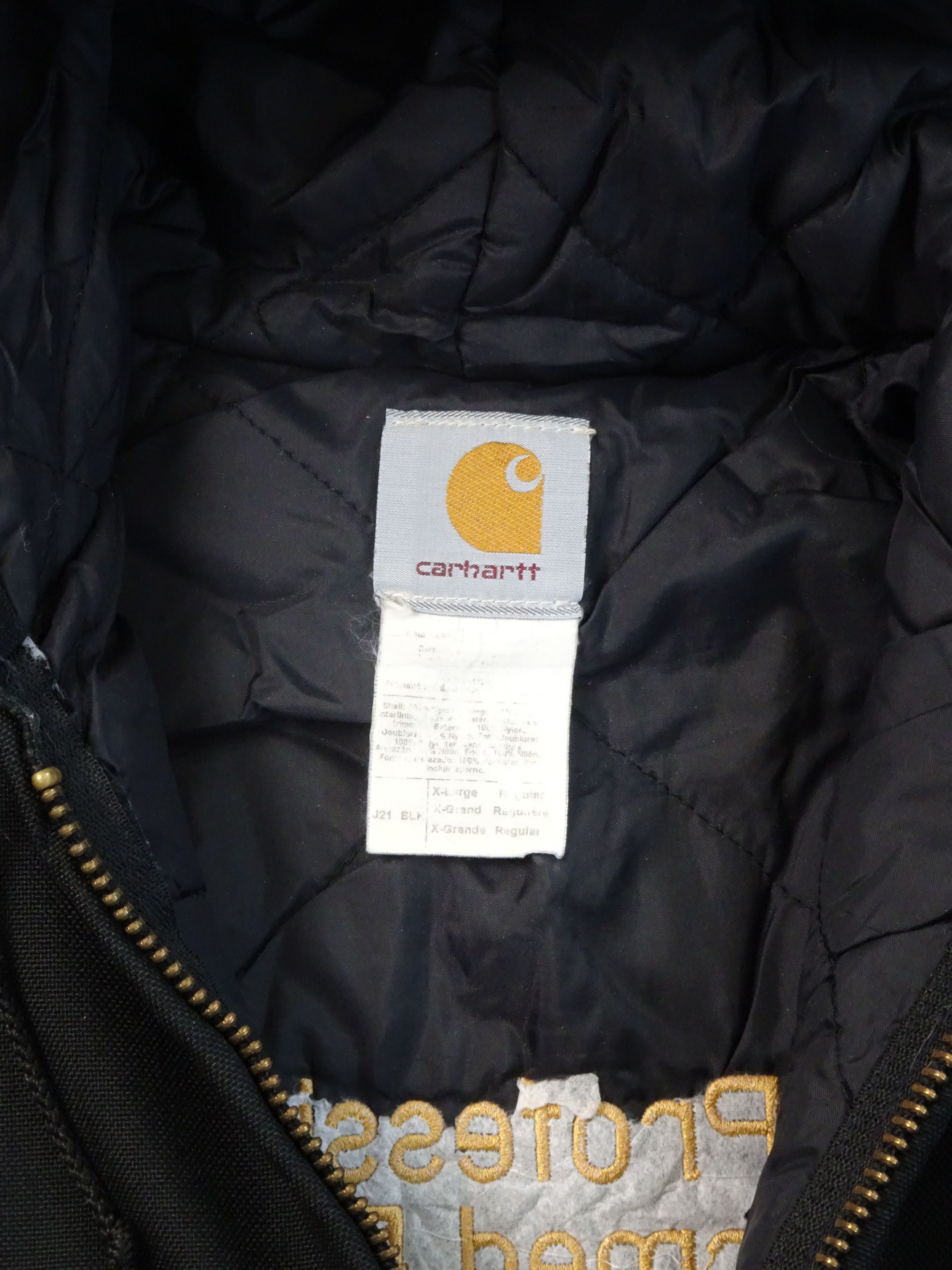 Carhartt Vintage Carhartt Extremes J21 Quilted Nylon Workwear Jacket Size US XL / EU 56 / 4 - 5 Thumbnail