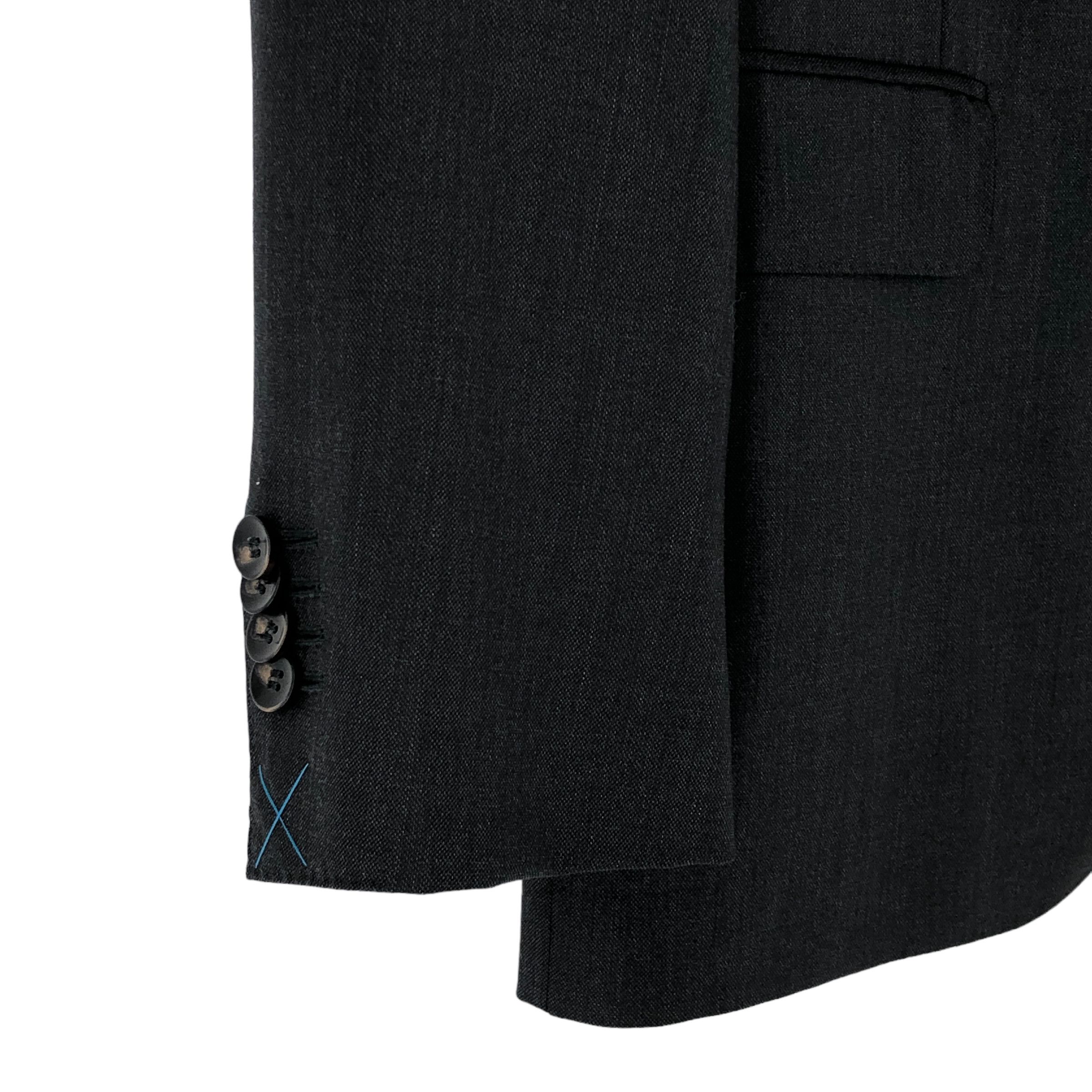 Suitsupply Napoli Single Breasted Wool Blazer Size EU:27; UK:44; US:44R Size 44R - 6 Thumbnail