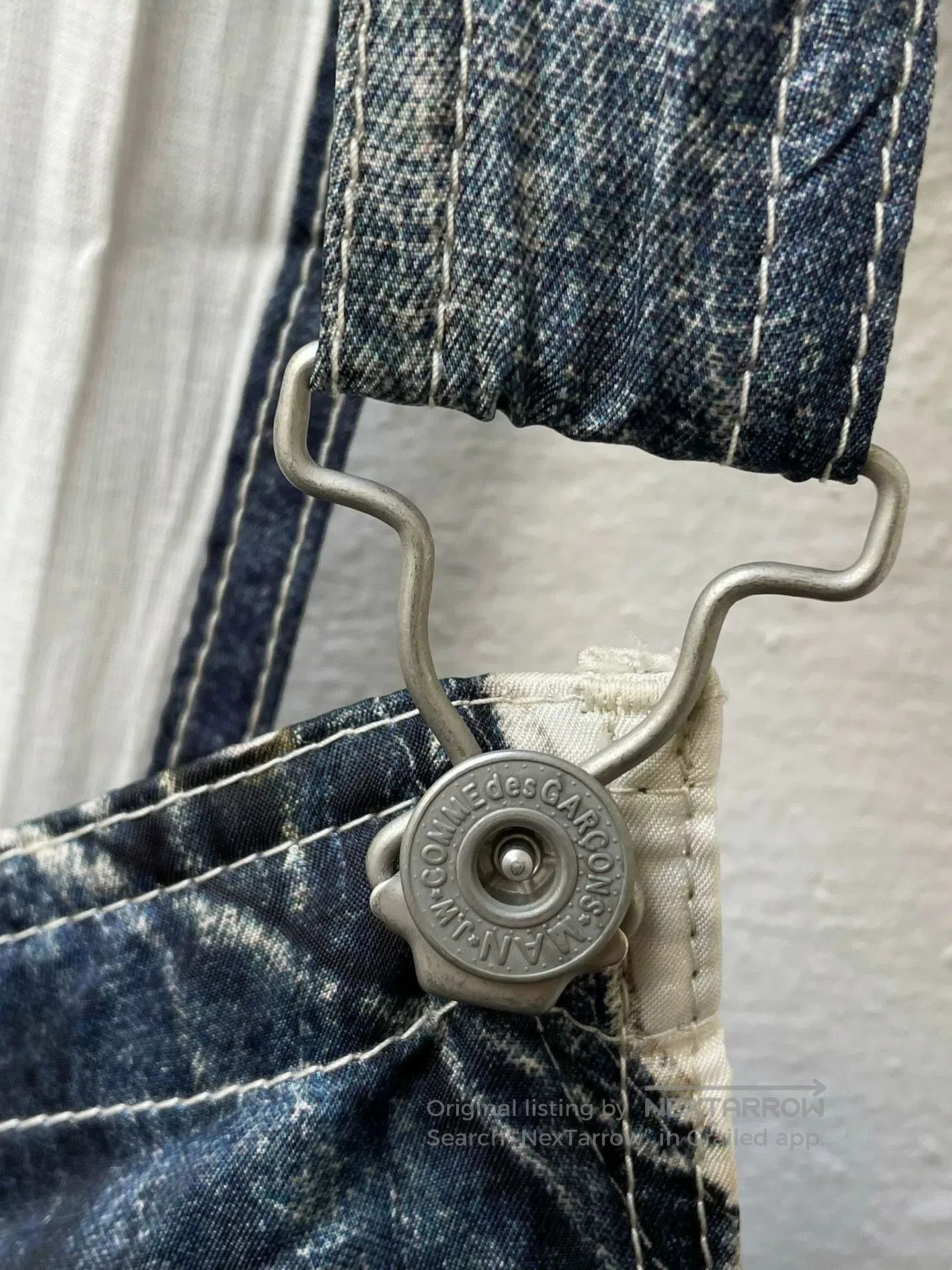 Junya Watanabe junya watanabe long denim overalls pants. Size US 30 / EU 46 - 3 Thumbnail