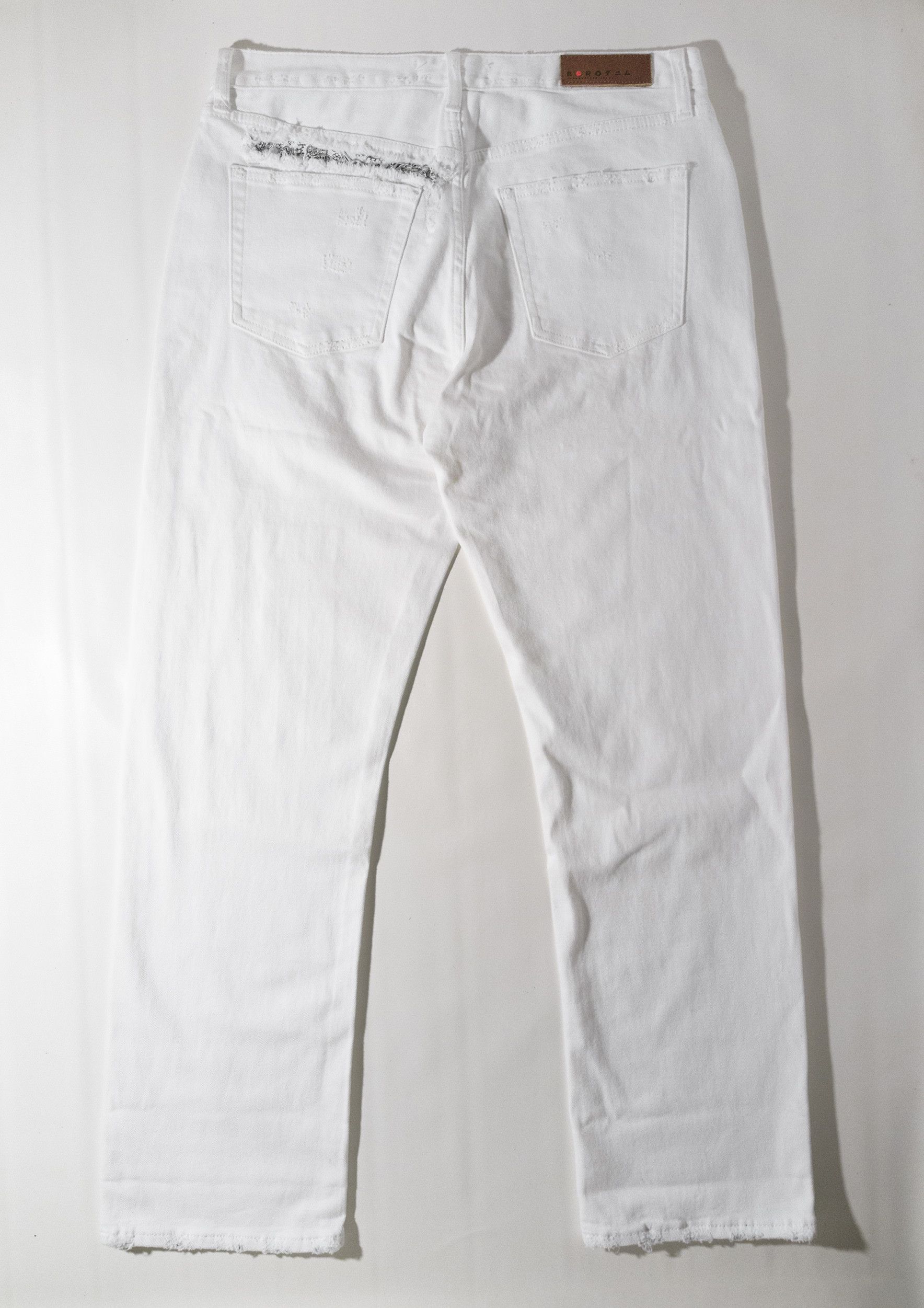 BORO Denim MSRP 340€ Selvedge Boyfriend Jeans Levis 501 Style Japanese Size 33" - 9 Thumbnail
