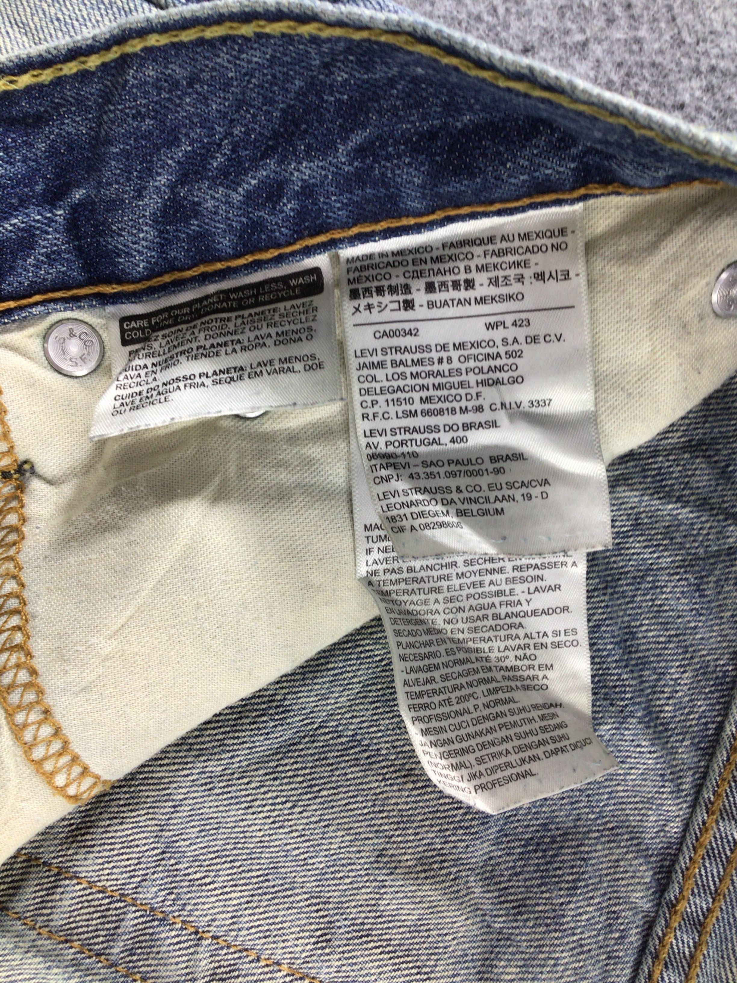 Levi's Vintage Levis 511 Jeans-J595 Size US 33 - 10 Thumbnail