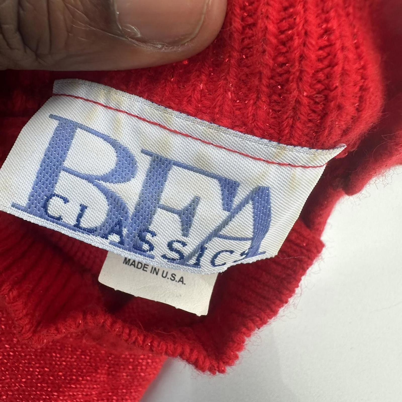 Other sweater vest BFA Classics Sweater Glitter 1x Vintage Size XL / US 12-14 / IT 48-50 - 4 Thumbnail