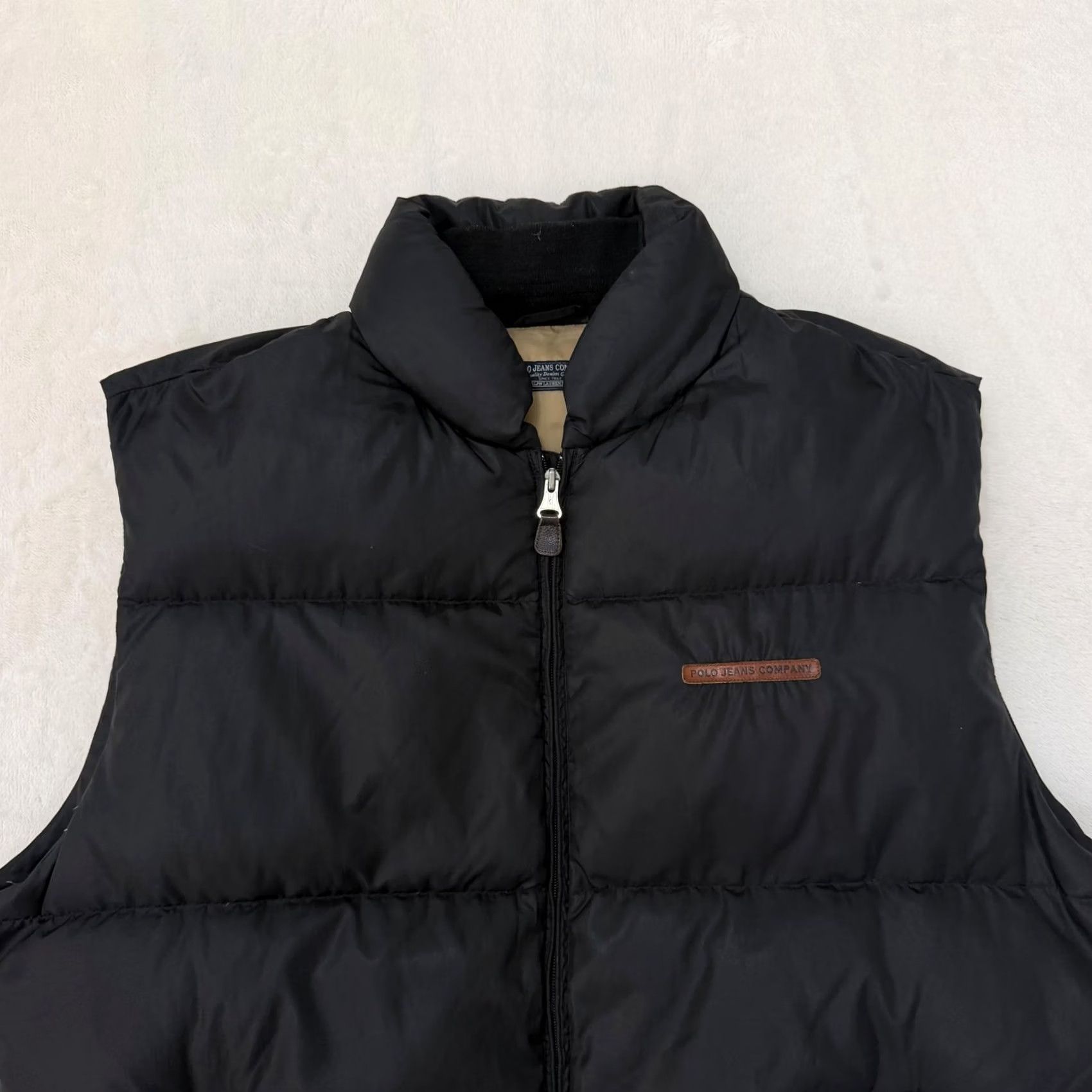 Ralph Lauren Ralph Lauren Polo Jeans Puffer Vest Mens 3XL Black Full Zip Quilted Padded Lined Zip Vest Mens Black Quilted Puffer Jacket Addendum: None Size US XXL / EU 58 / 5 - 2 Thumbnail