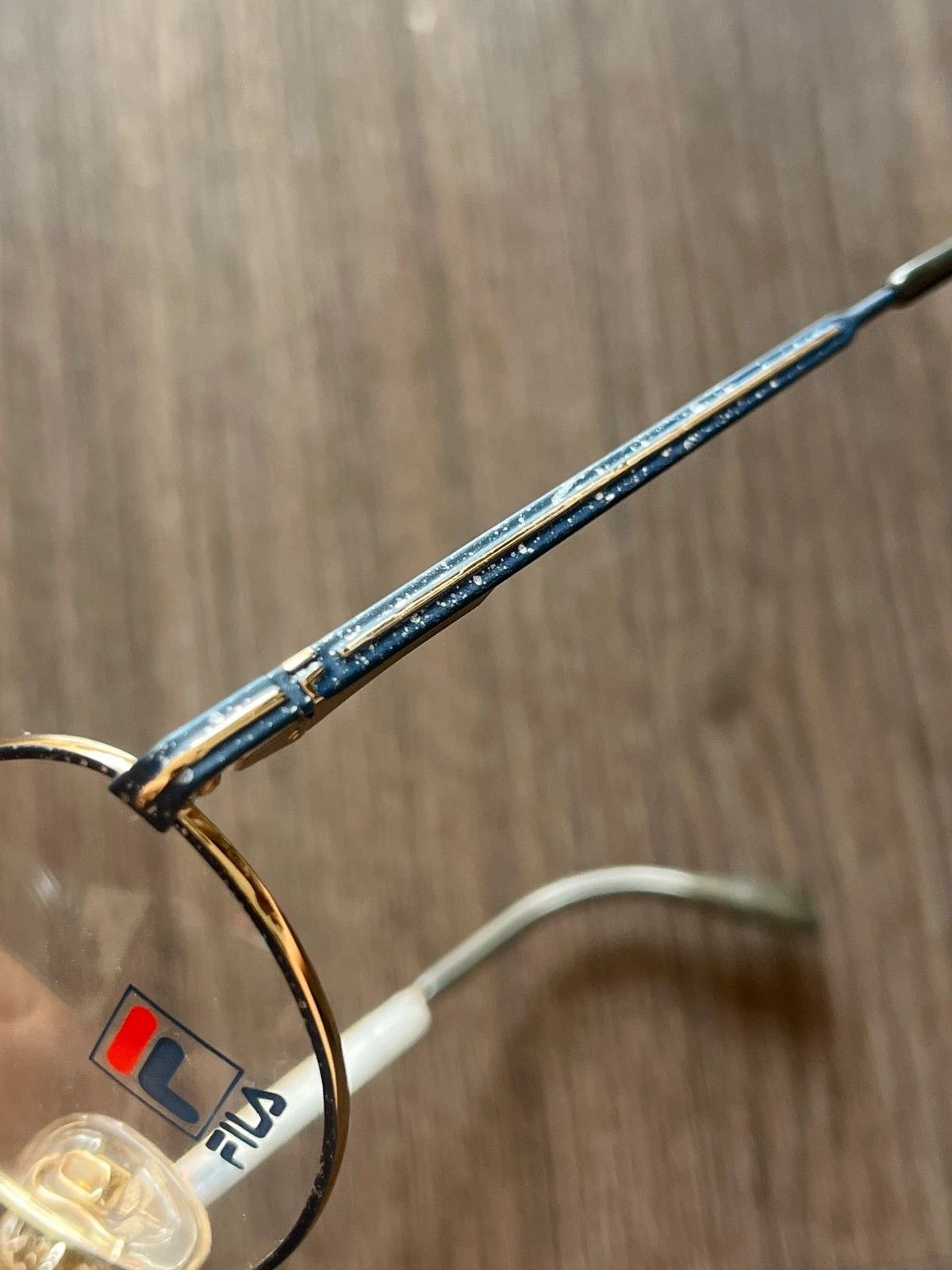 Fila FILA Eyeglass Frames Demo Lens Deadstock 6819 C 54-17 1980's Size ONE SIZE - 6 Thumbnail
