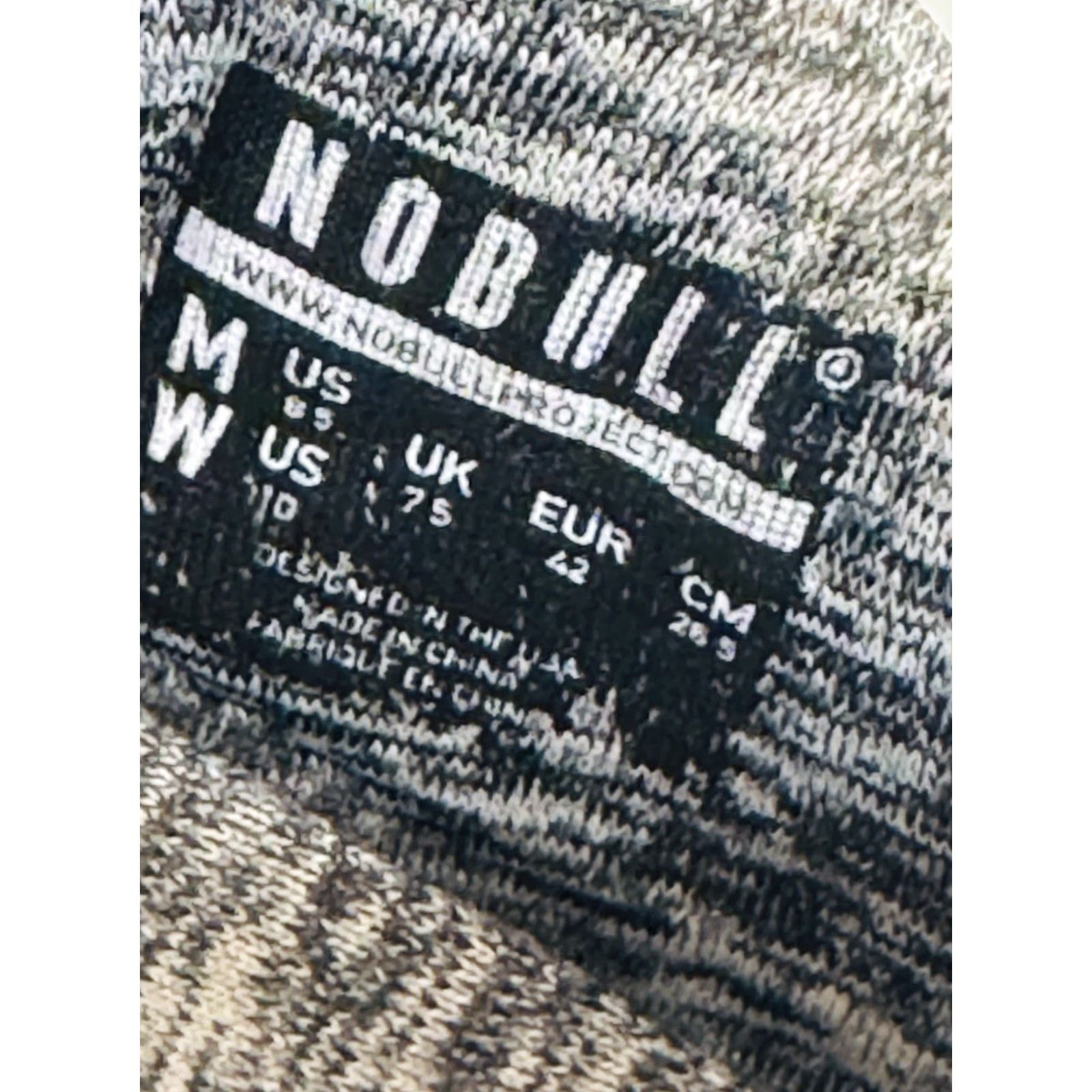 Vintage No Bull Camouflage Base Mens 8.5 Weight Sneakers Black Gray Knit Upper Casual Shoes Mens Size US 9 / IT 39 - 8 Thumbnail