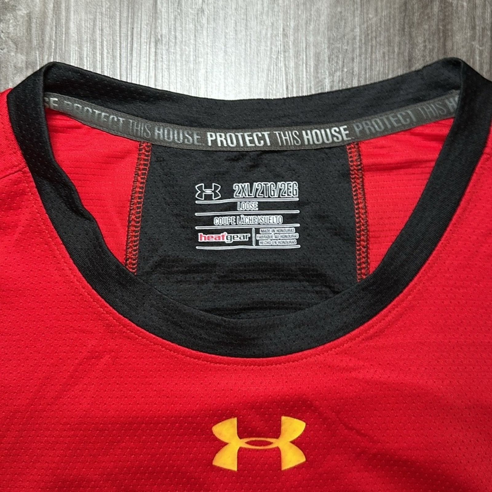 Under Armour Maryland Terrapins Under Armour Mesh Pullover - 2XL Size US XXL / EU 58 / 5 - 6 Thumbnail
