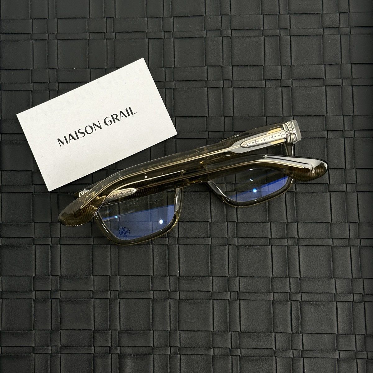Chrome Hearts CHROME HEARTS PEN 15 ARMY EYEGLASSES Size ONE SIZE - 2 Thumbnail