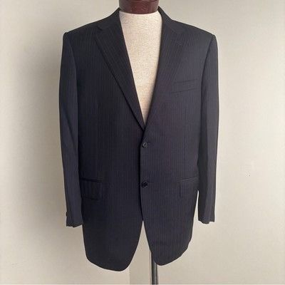 Canali Canali Brown Blazer Elegant Tailored Design Pure Wool Sz 52E Size 40R - 3 Thumbnail