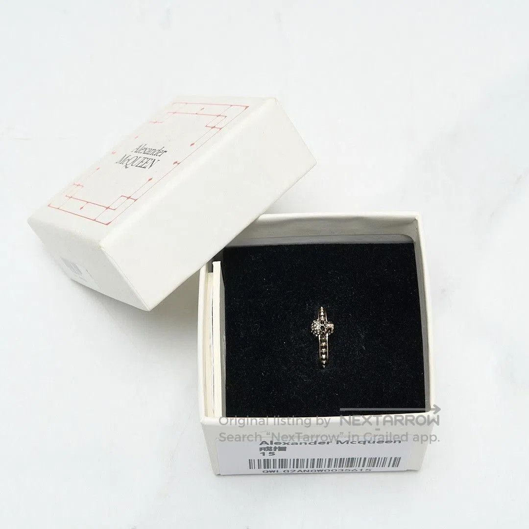 Alexander McQueen Alexander McQueen Women's Skull Crystal Ring. Size ONE SIZE - 1 Thumbnail