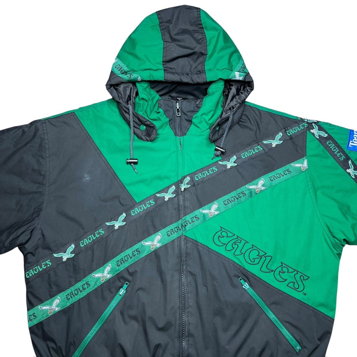 Pro Player Vtg NFL Philadelphia Eagles Pro Player Kelly Green Jacket Size US XXL / EU 58 / 5 - 8 Thumbnail