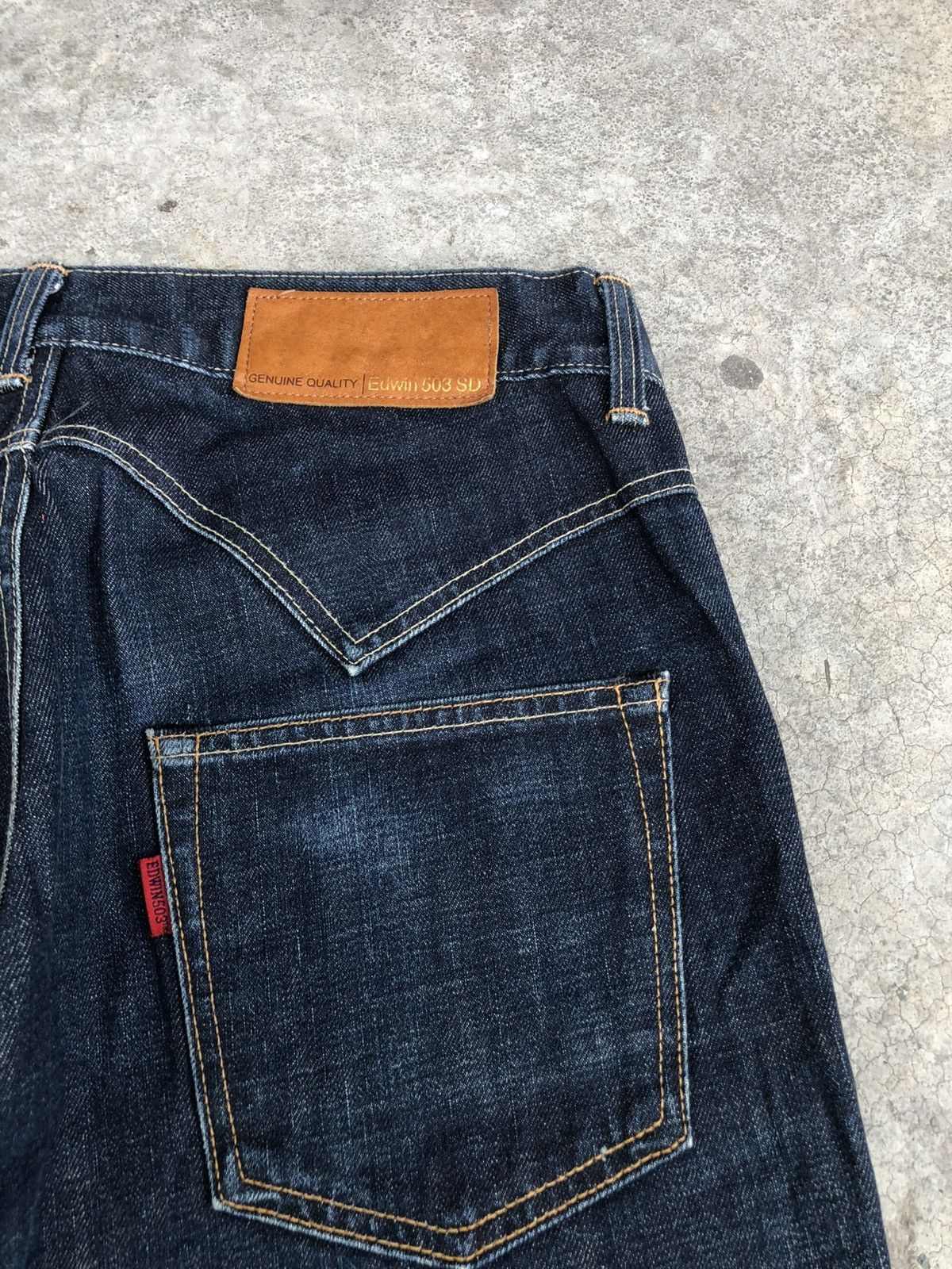 If Six Was Nine Japanese Edwin Flared Jeans Distressed Jeans Size US 32 / EU 48 - 17 Thumbnail