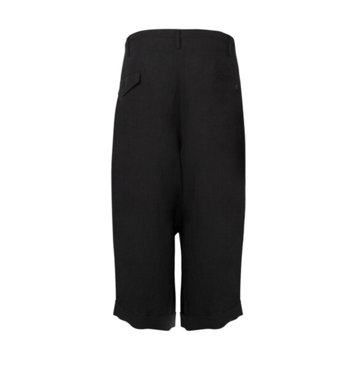 Yohji Yamamoto Yohji Yamamoto Pour Homme - BELGIUM LINEN PLUSH CUFFS PANTS Size US 30 / EU 46 - 4 Thumbnail