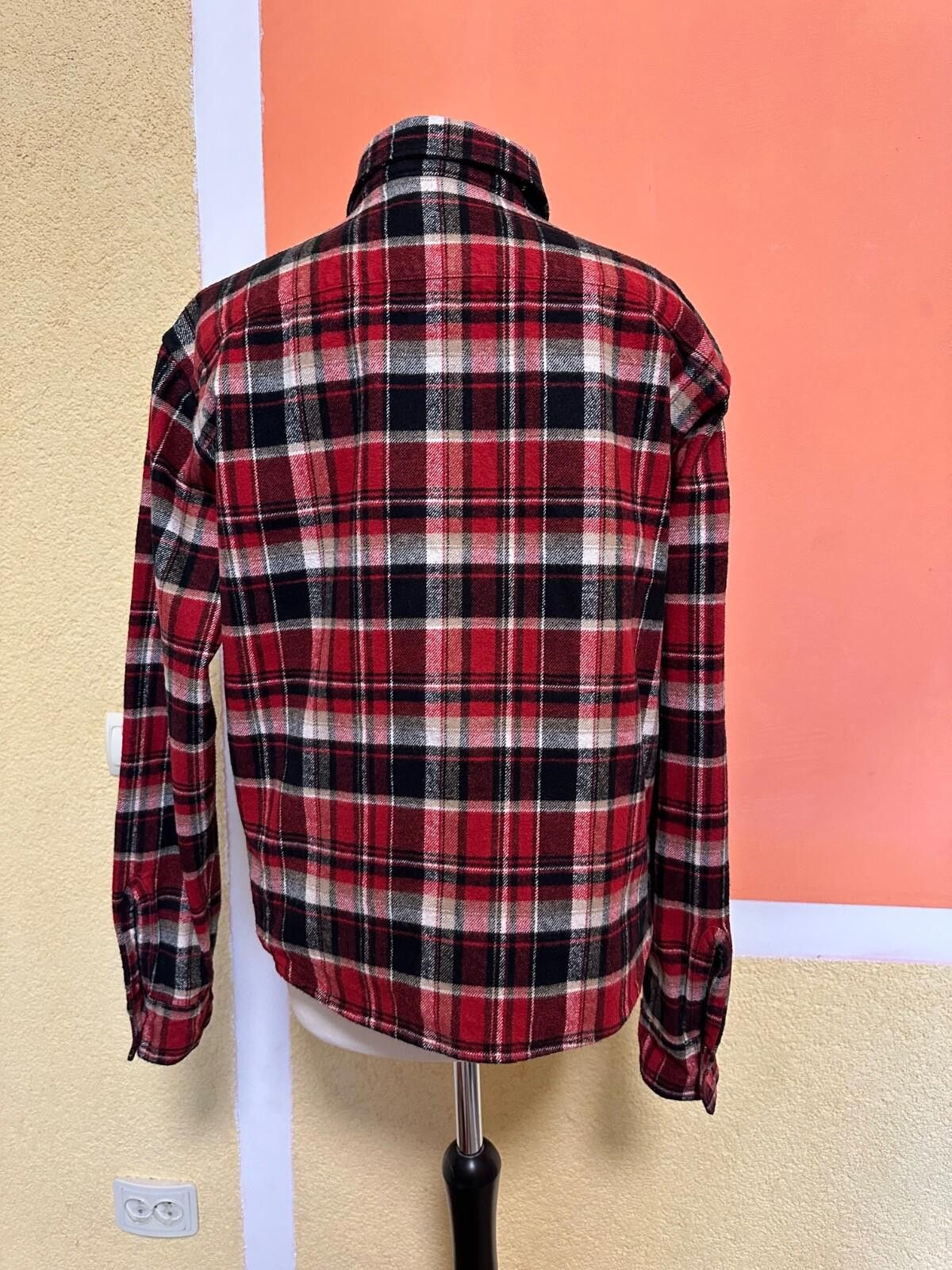 Saint Laurent Paris Saint Laurent Paris SS16 Surf Sound Bleached Raw Hem Flanel Size L / US 10 / IT 46 - 7 Thumbnail