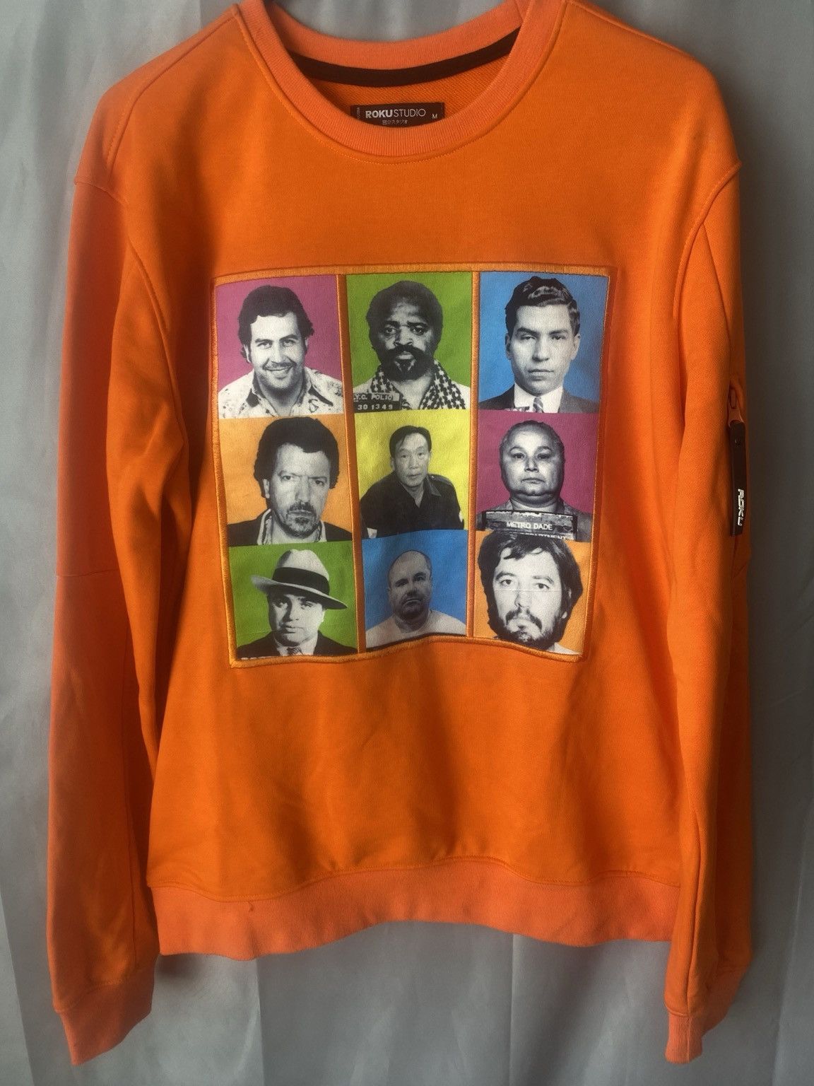 Other Kingpin Orange Graphic Sweatshirt Size M (Boosie VladTV) Size US M / EU 48-50 / 2 - 1 Thumbnail