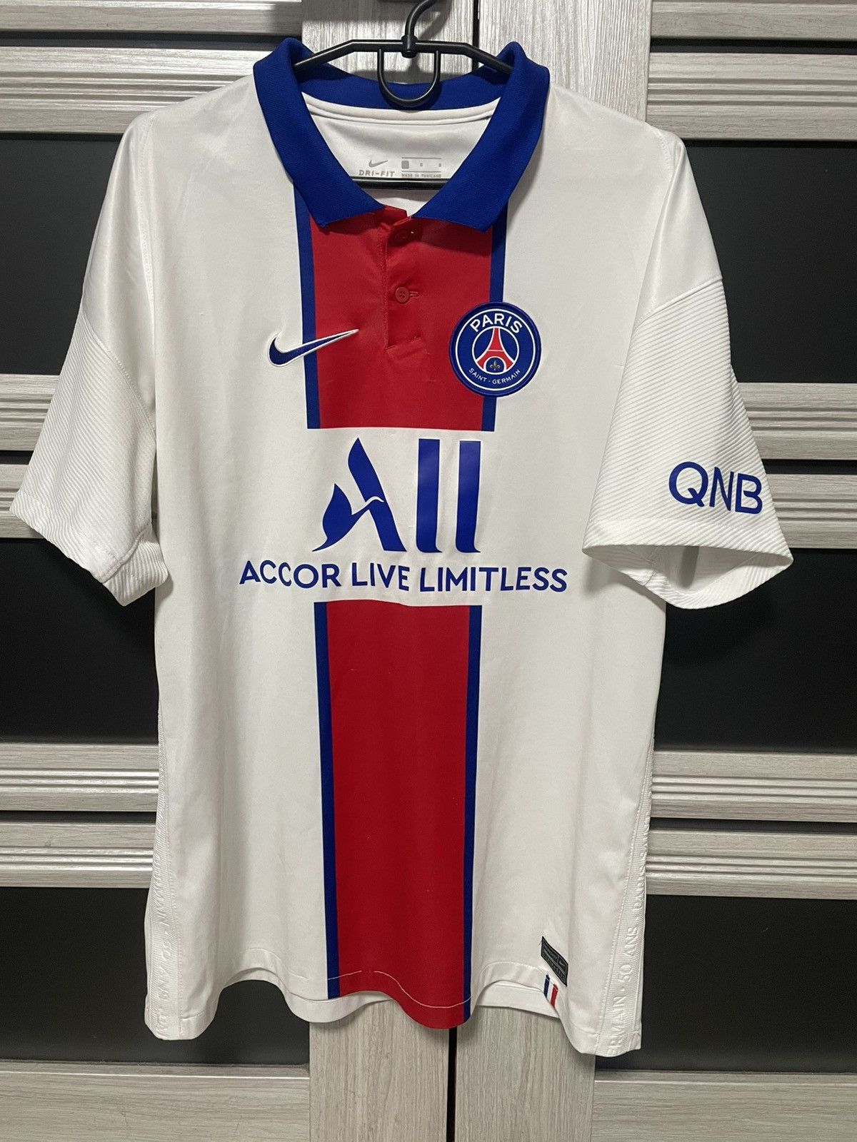 Nike Paris Saint Germain 2020/2021 PSG Away Soccer Jersey
