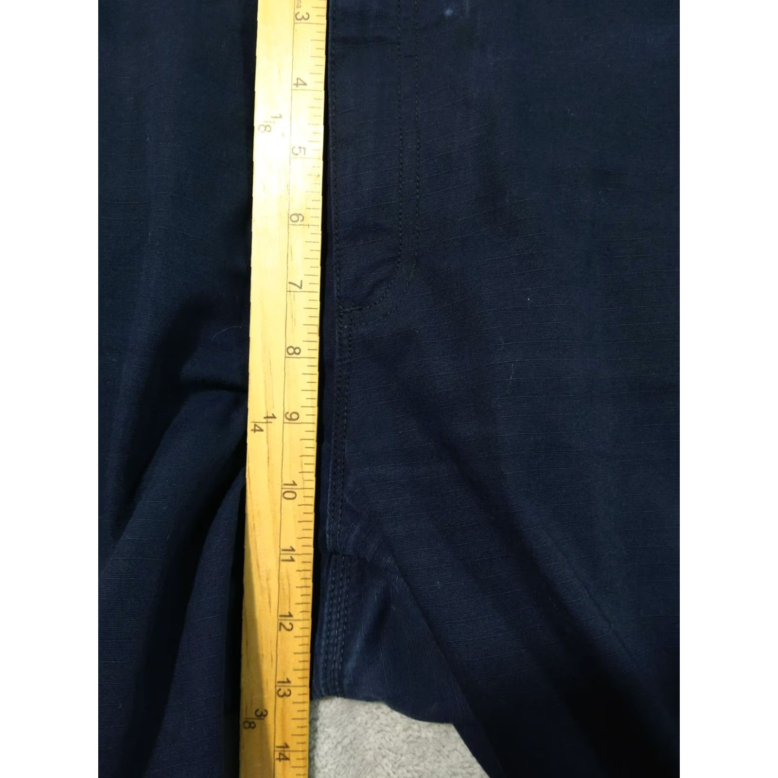 Vintage 5.11 Tactical Pants Womens 16 Blue Cargo TDU Ripstop Cotton Polyester Military Army Workwear Pants Size 38" / US 16 / IT 52 - 4 Thumbnail