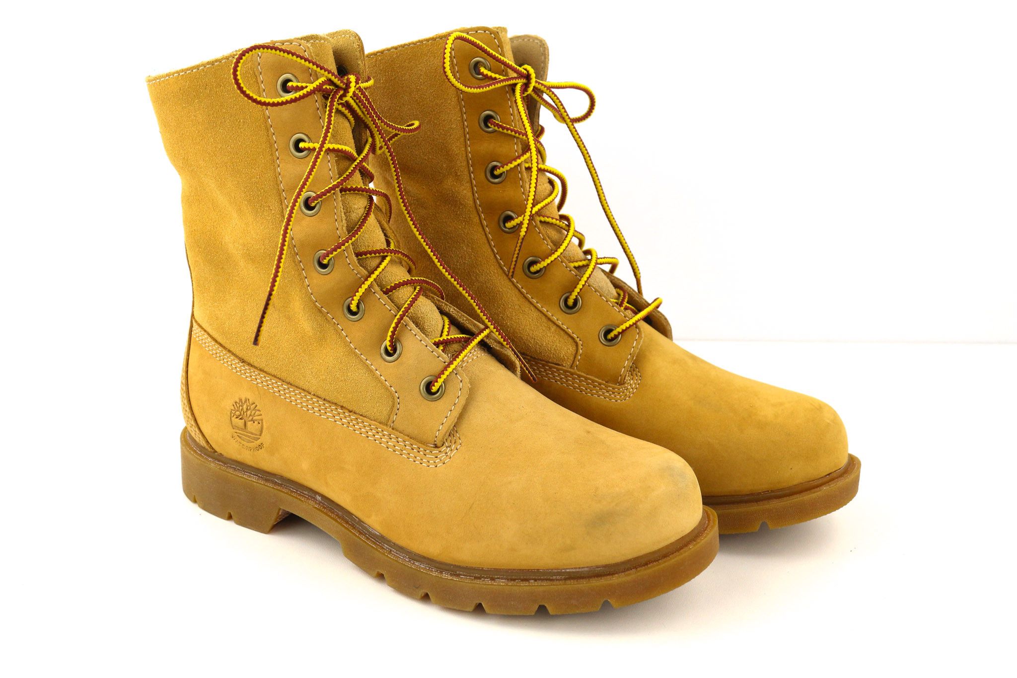 Timberland A1KGC-A4125 EU37/37.5 Brown Leather Lace Shoes 80828 Size US 6 / IT 36 - 1 Thumbnail