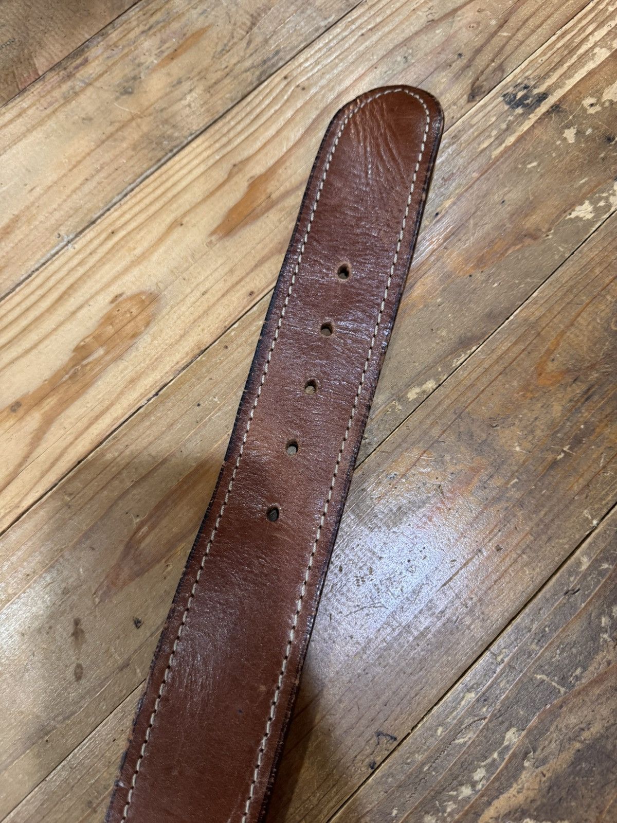 Giorgio Armani EMPORIO ARMANI LEATHER BELT🔥 Size ONE SIZE - 6 Thumbnail