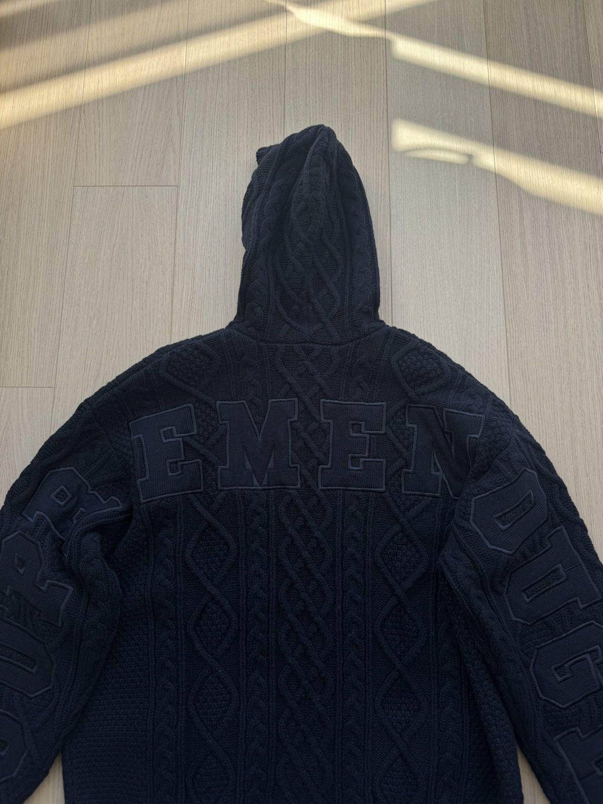 GOODENOUGH × Supreme Supreme GDEH Knit Zip Up Embroidered Hooded Sweater XL Size US XL / EU 56 / 4 - 8 Thumbnail