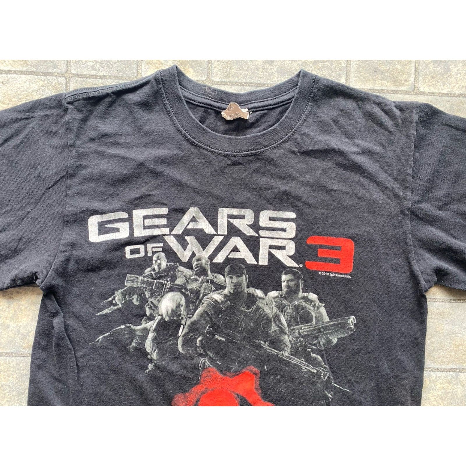 Anvil 2010 Gears Of War 3 Anvil Men’s Black Short Sleeve T-Shirt S Small Video Game Shirt Mens Size US S / EU 44-46 / 1 - 5 Thumbnail