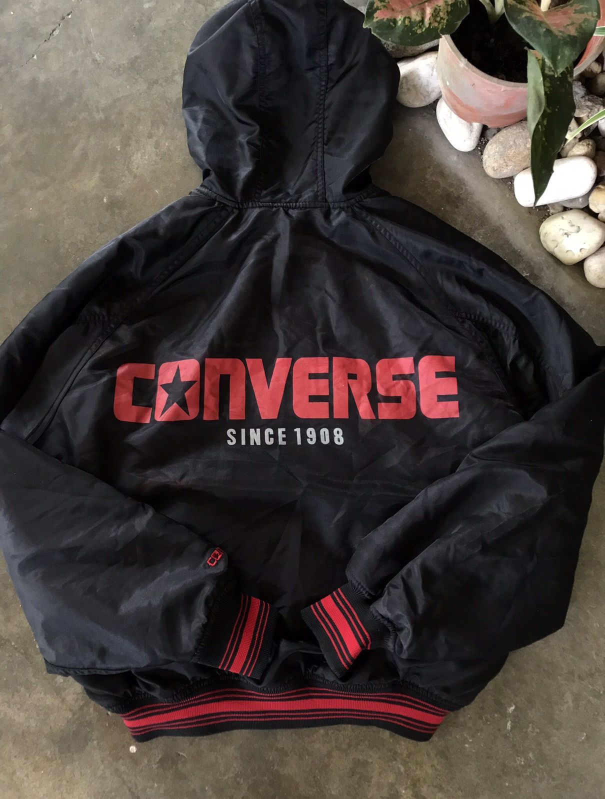 Converse BEST OFFER🔥VINTAGE Reversible Converse Boxy Hoddie 🔥 Size M / US 6-8 / IT 42-44 - 9 Thumbnail