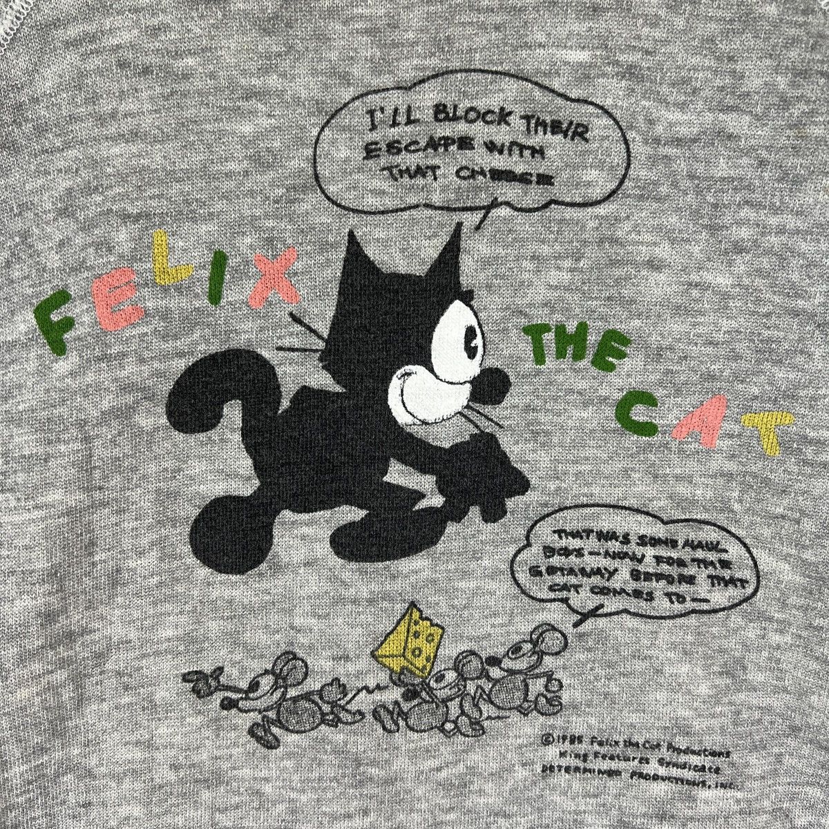 Felix 🔥 80s Felix The Cat X Levis Sweatshirt Made In Usa Size US M / EU 48-50 / 2 - 7 Thumbnail