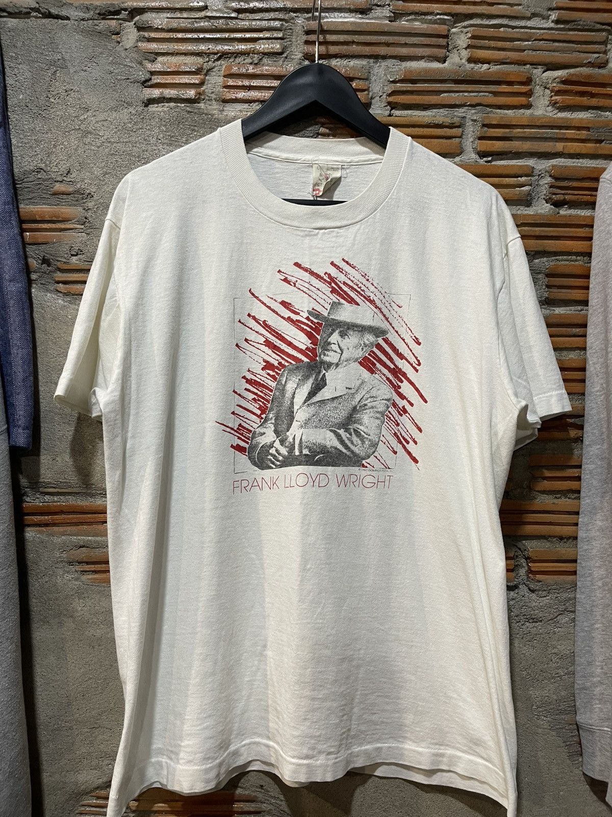 Arts & Science Rare Vintage Frank Lloyd Wright Tee ©1987 Domino’s Pizza Size US L / EU 52-54 / 3 - 2 Thumbnail