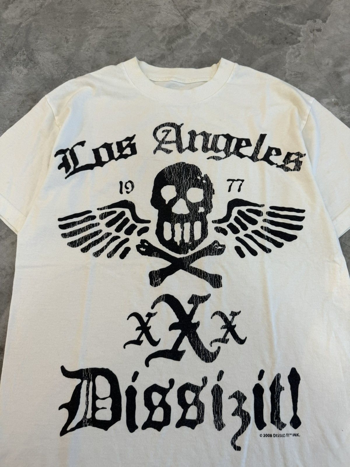 Dissizit × Japanese Brand × Vintage Vintage Dissizit skull wing ☠️🪽 Size US M / EU 48-50 / 2 - 4 Thumbnail