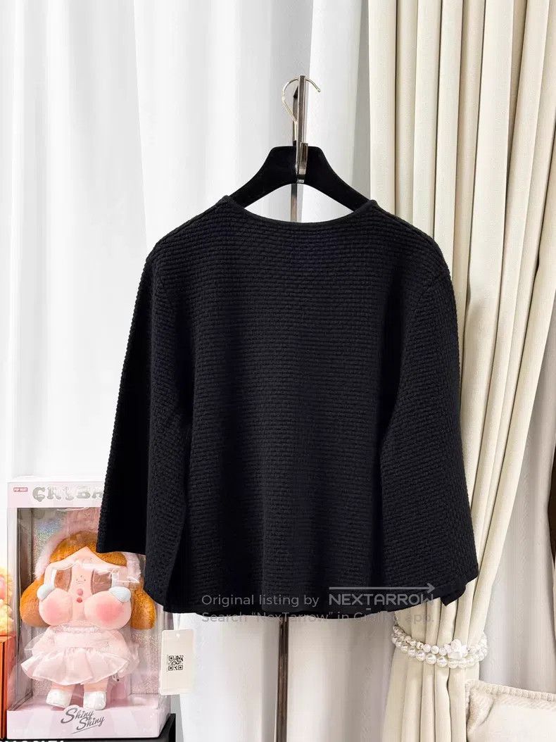 Chanel Chanel Flower brooch button cloak knitted cardigan coat Size S / US 4 / IT 40 - 3 Thumbnail