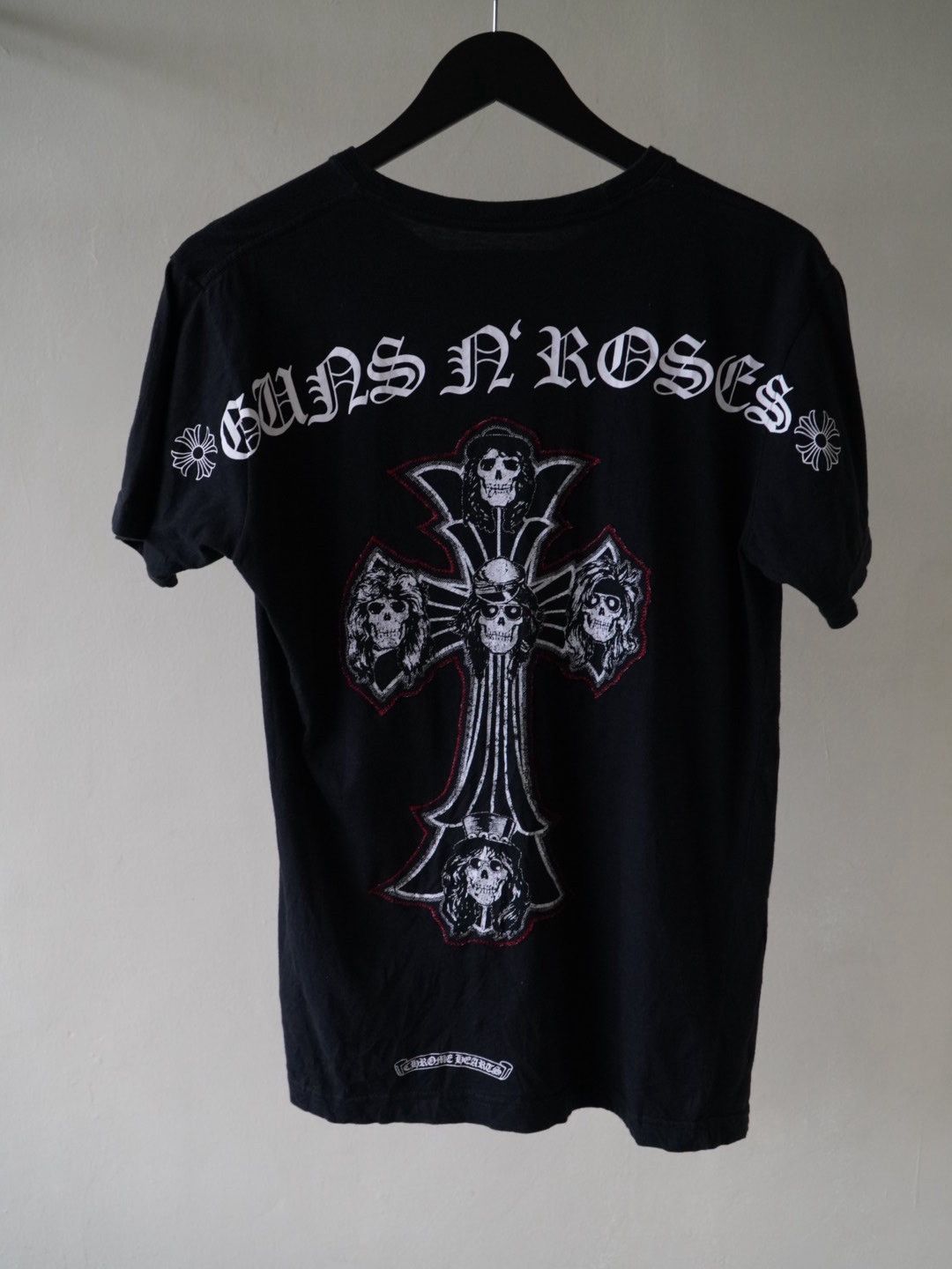 RARE Chrome Hearts - Guns n Roses Cross tee, image size:1080x1440