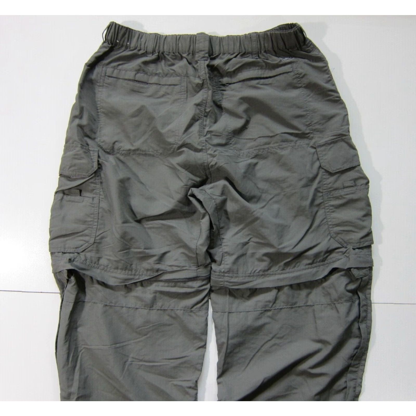 Vintage VINTAGE REI 100% Nylon Grey Hike Camp Zip Off Convertible Leg Cargo Pant Men Large Size US 32 / EU 48 - 6 Thumbnail