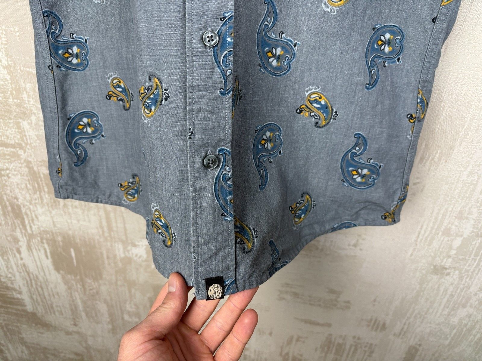Pretty Green Pretty Green Paisley Short Sleeve Shirt Size M Size US M / EU 48-50 / 2 - 10 Thumbnail