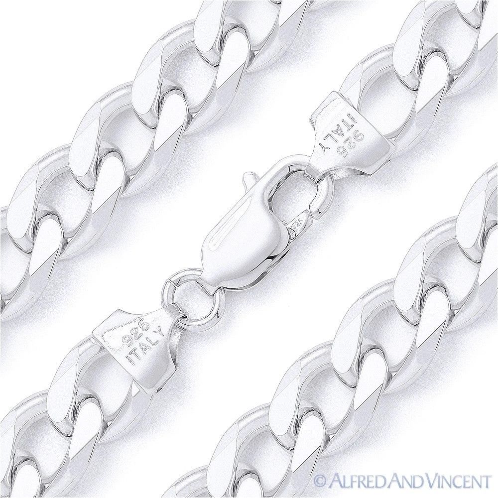 Other 13mm Cuban / Curb Link Italian Chain Bracelet Size ONE SIZE - 1 Thumbnail