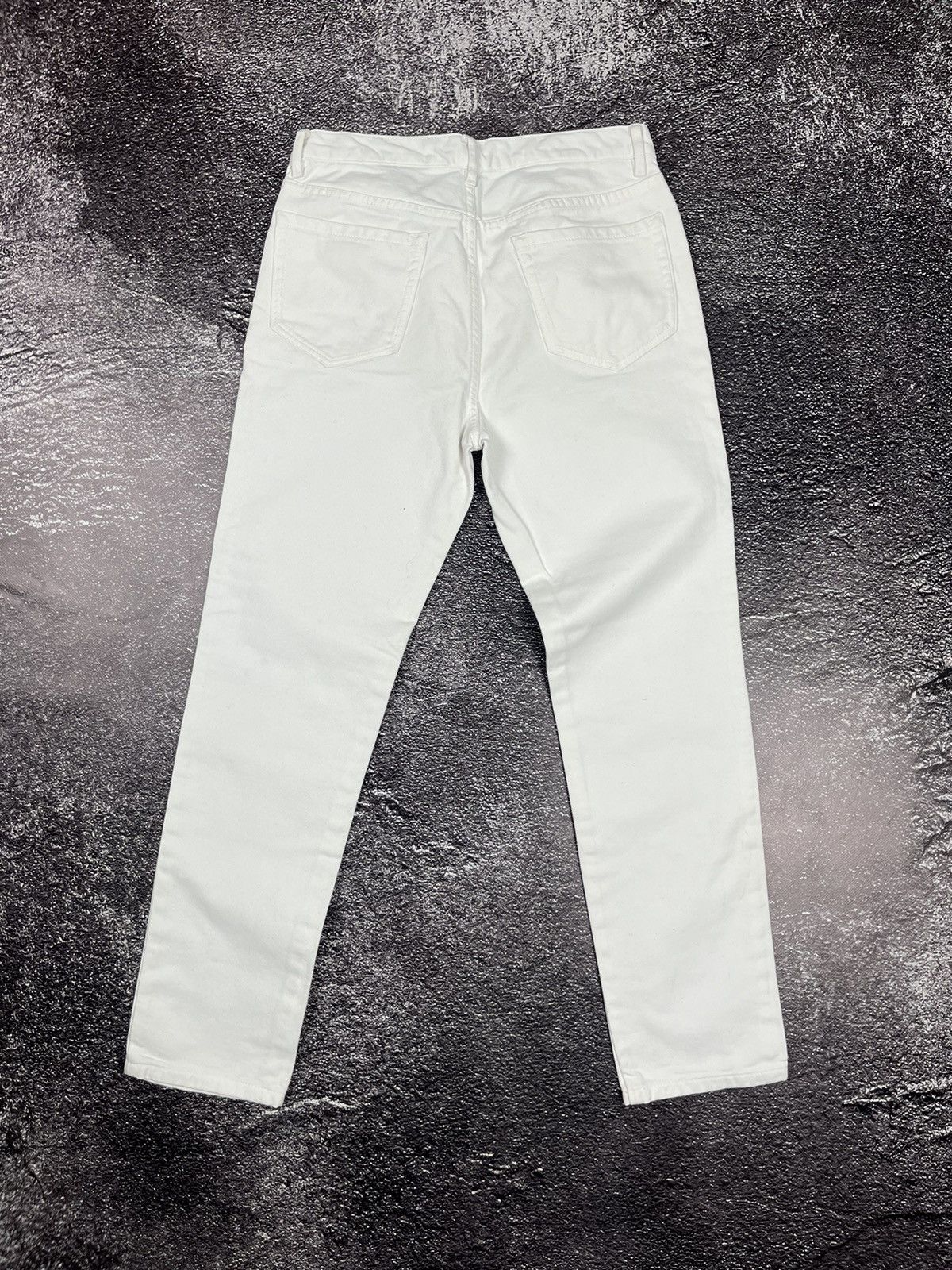 Dries Van Noten Dries Van Noten White Denim Pants Jeans Size 28 Size 28" / US 6 / IT 42 - 2 Thumbnail