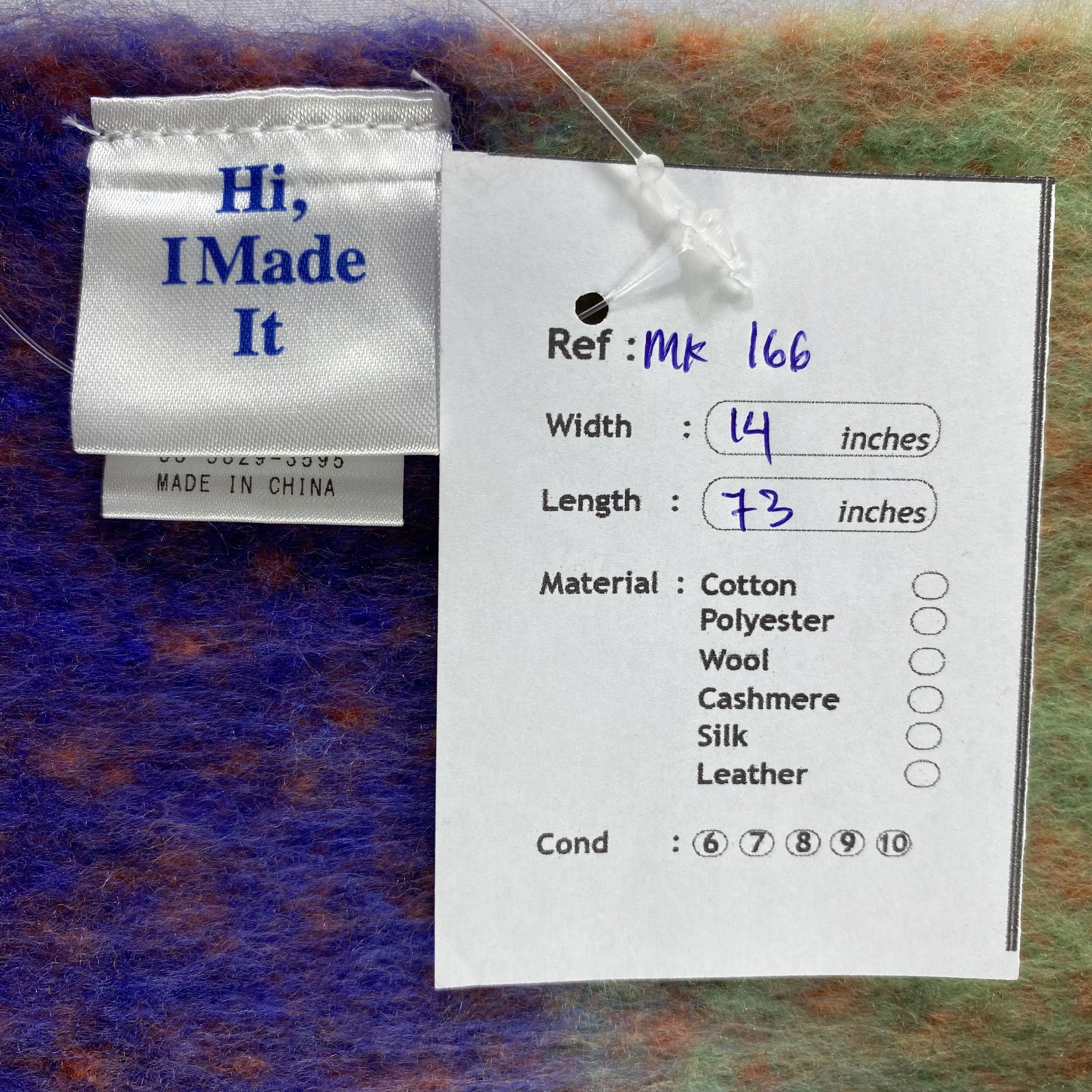 Japanese Brand × Other Multicolor Scarf Neck Wrap Muffler Size ONE SIZE - 6 Thumbnail