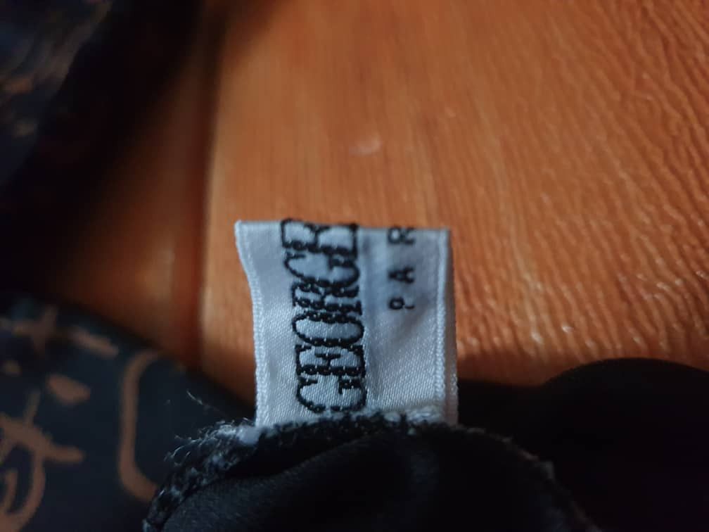 Japanese Brand George Rech Paris monogram turtle neck Shirt Size M / US 6-8 / IT 42-44 - 2 Thumbnail