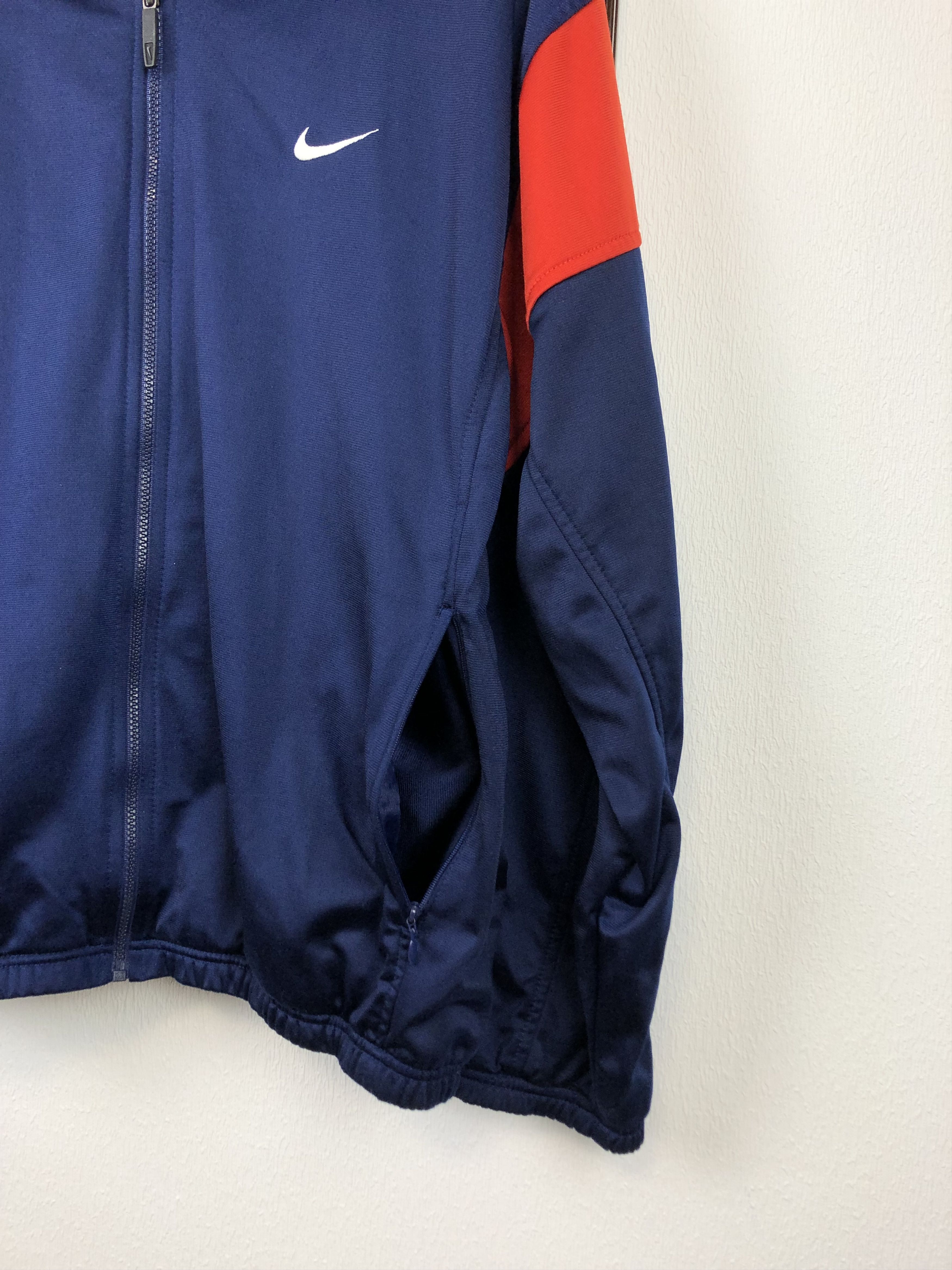 Nike Vintage Nike Jacket Sweatshirt Swoosh Track Top Zip Size US L / EU 52-54 / 3 - 7 Thumbnail