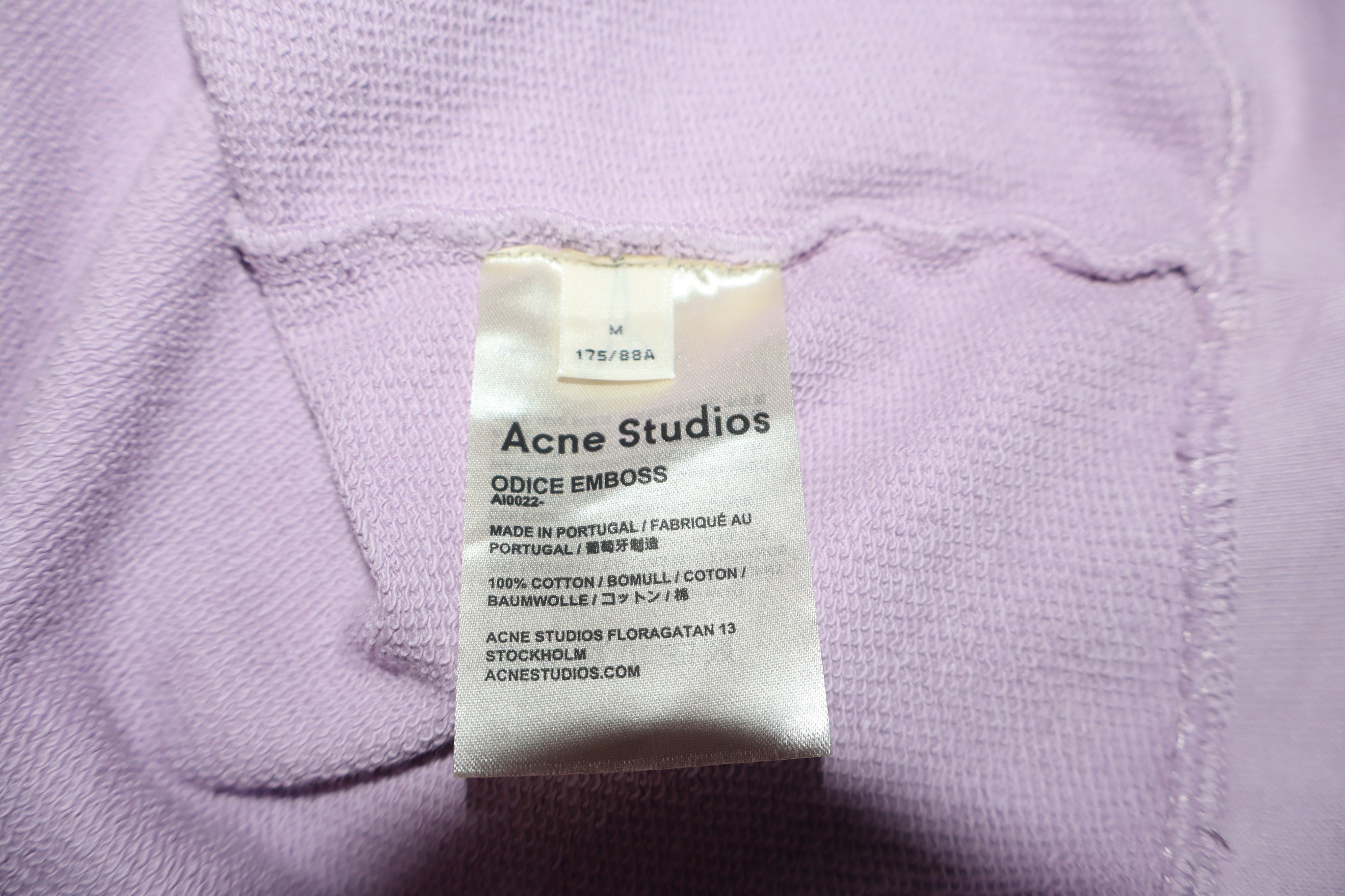 Acne Studios Odice embossed logo sweatshirt Size M / US 6-8 / IT 42-44 - 15 Thumbnail