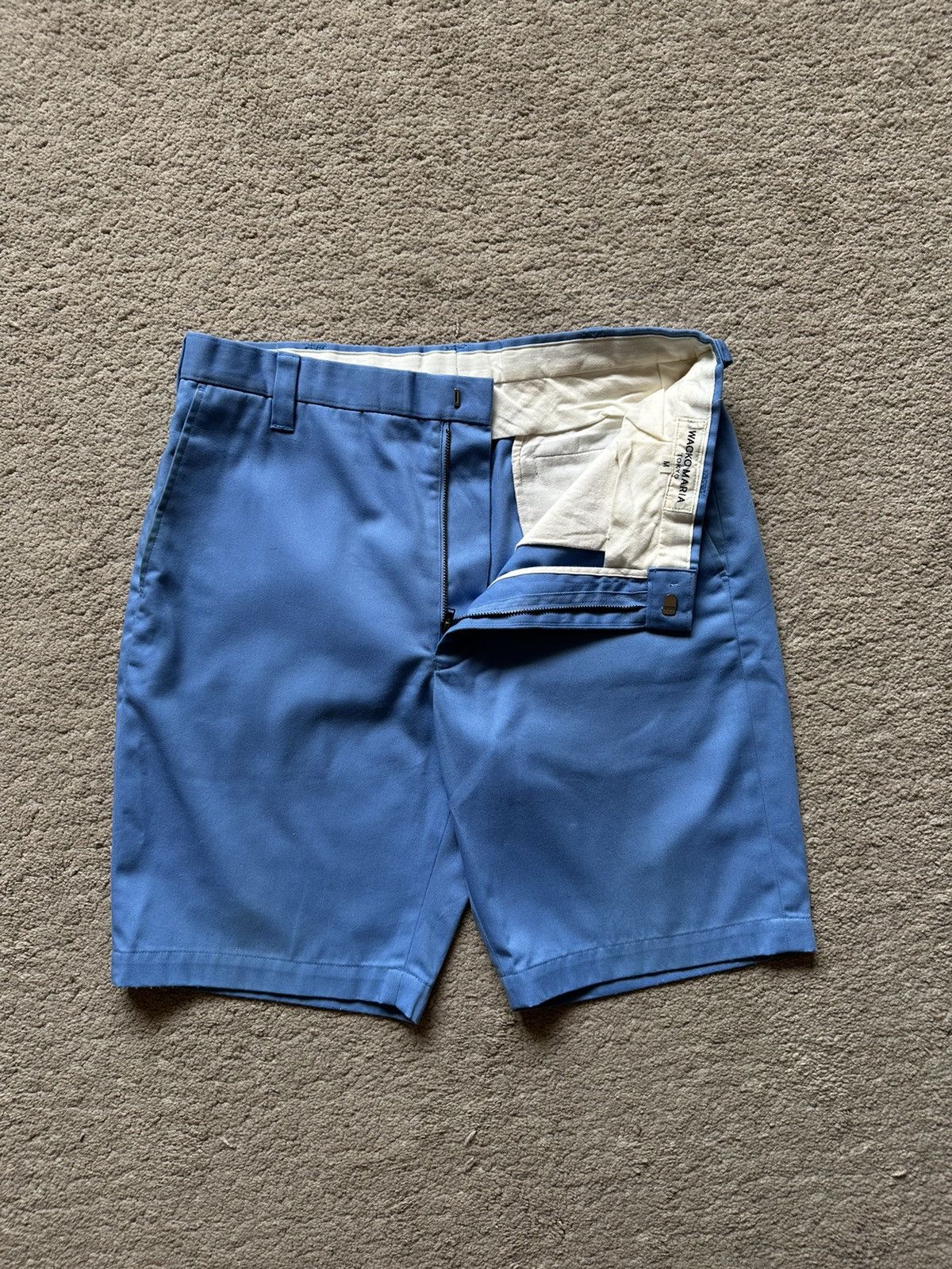 Wacko Maria 2000s Wacko Maria Guilty Parties Blue Shorts Pant Size US 31 - 2 Thumbnail