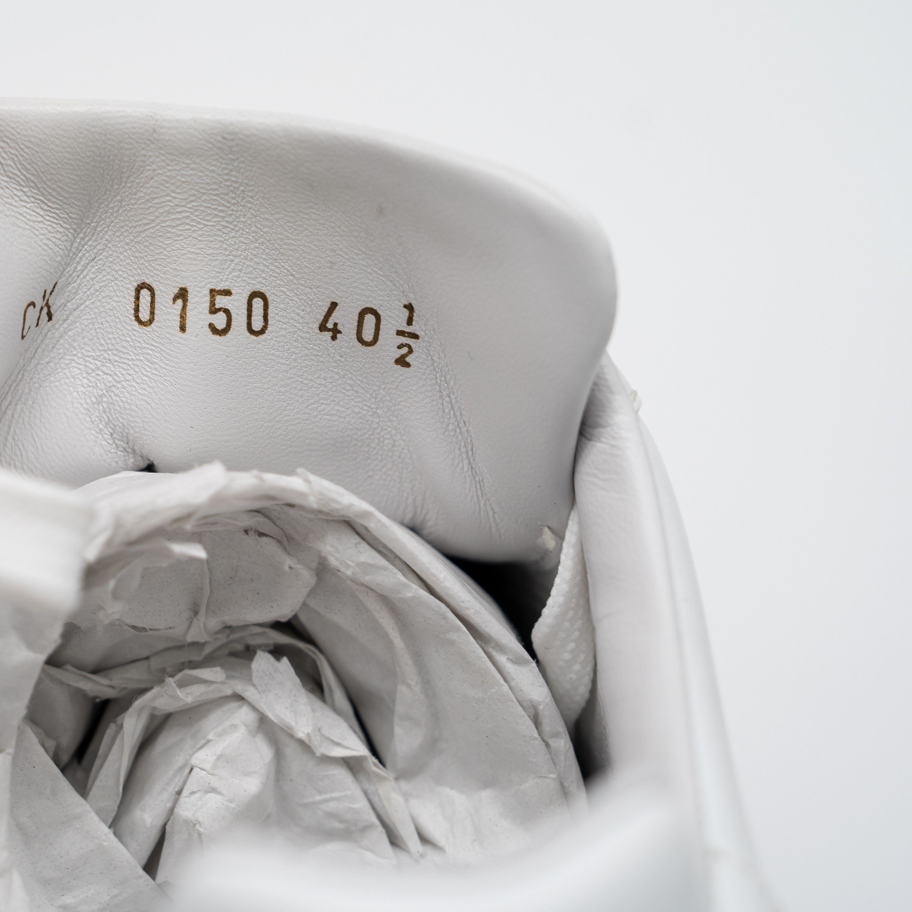 Dolce & Gabbana DOLCE & GABBANA White Devil Face Portofino Sneakers Leather Size US 10.5 / IT 40.5 - 11 Thumbnail