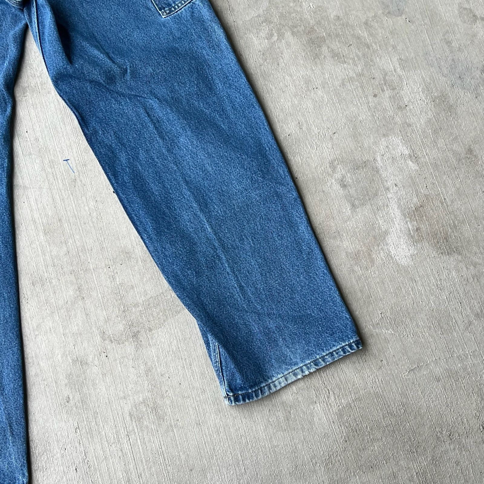 Carhartt × Vintage Carhartt denim blue jean double knee work carpenter pants Size US 32 / EU 48 - 7 Thumbnail