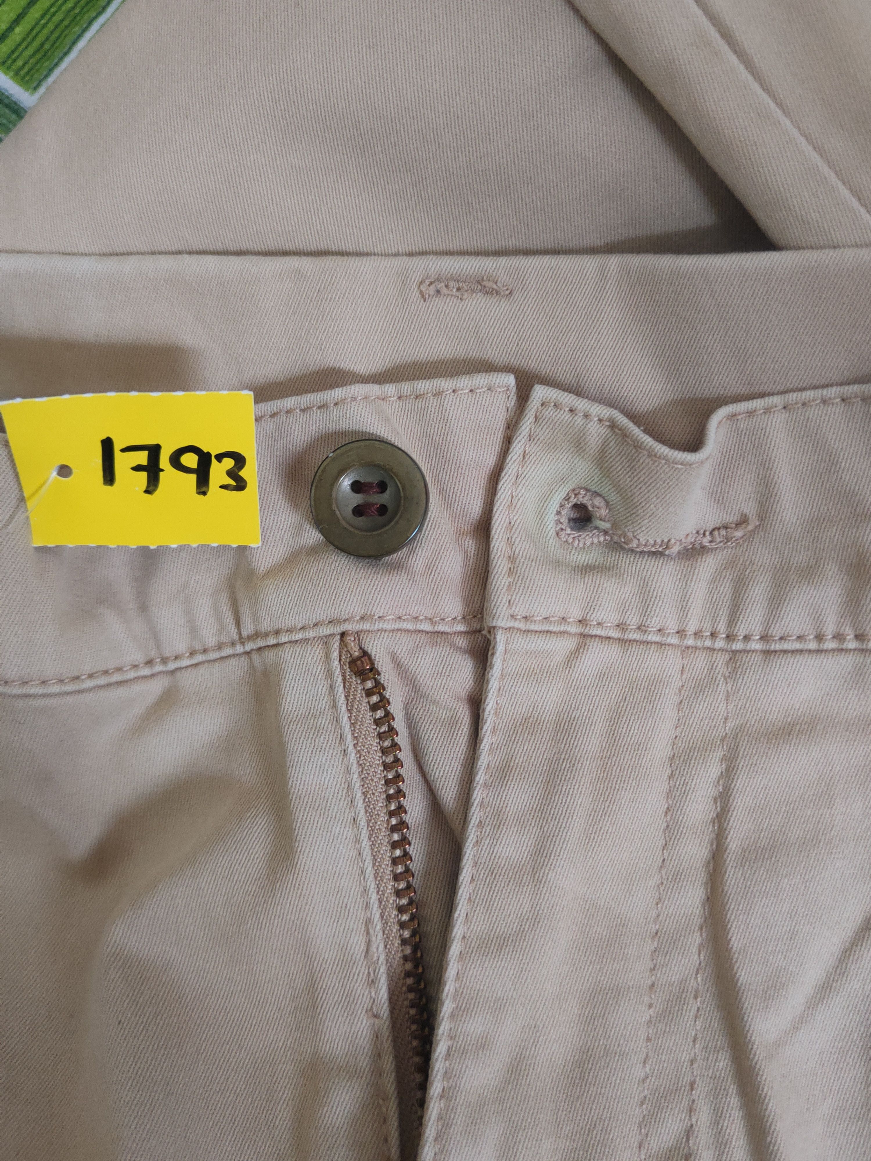 Japanese Brand DL Japanese Brand Beige Multipocket Cargo Pants #1793 Size 29" - 14 Thumbnail