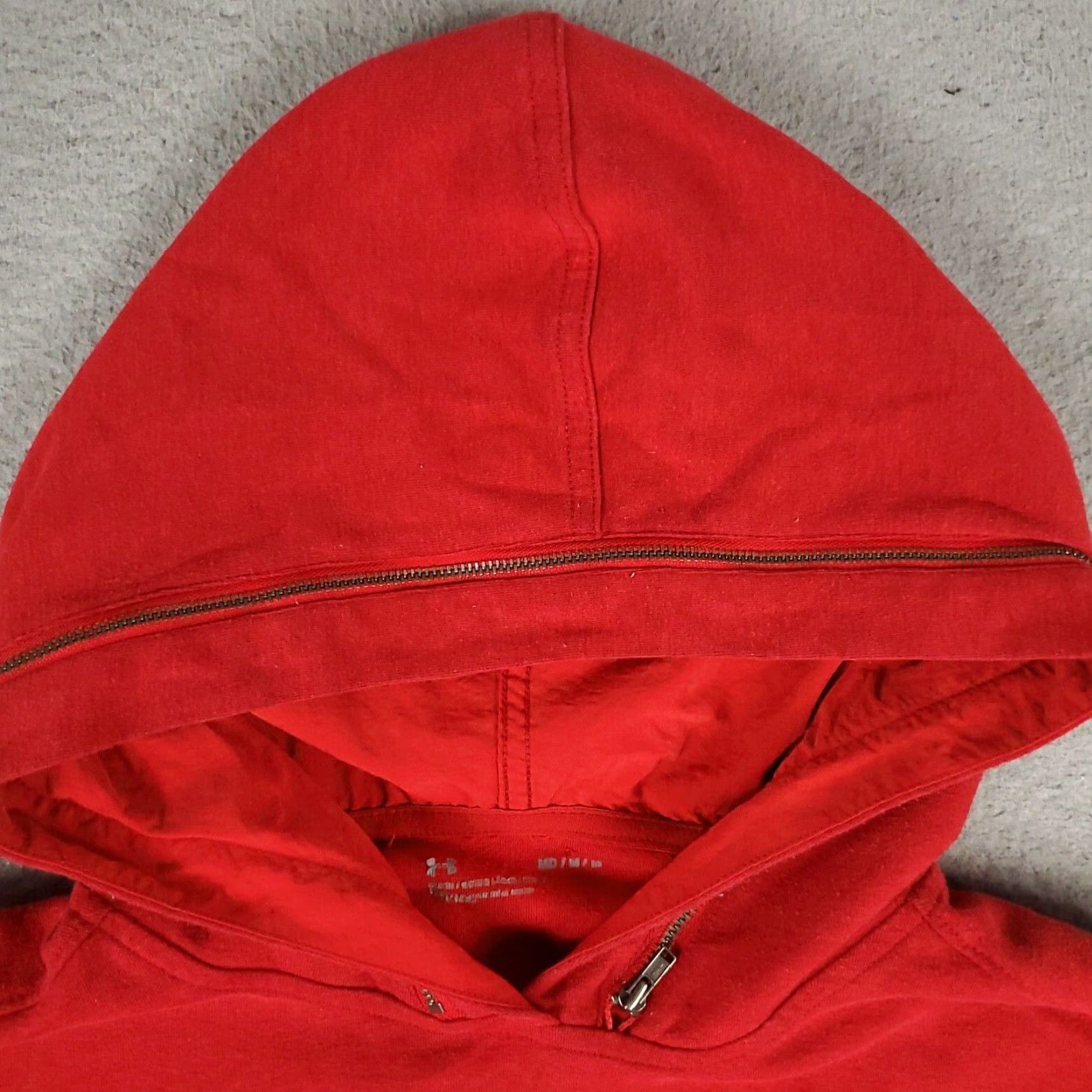 Under Armour Under Armour Hoodie Mens Medium Red Pullover Sweatshirt Casual Activewear Size US M / EU 48-50 / 2 - 2 Thumbnail