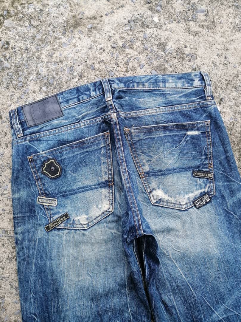 Designer × Japanese Brand Mini Brand Designed by Jaegi Denim Jeans Size US 32 / EU 48 - 8 Thumbnail
