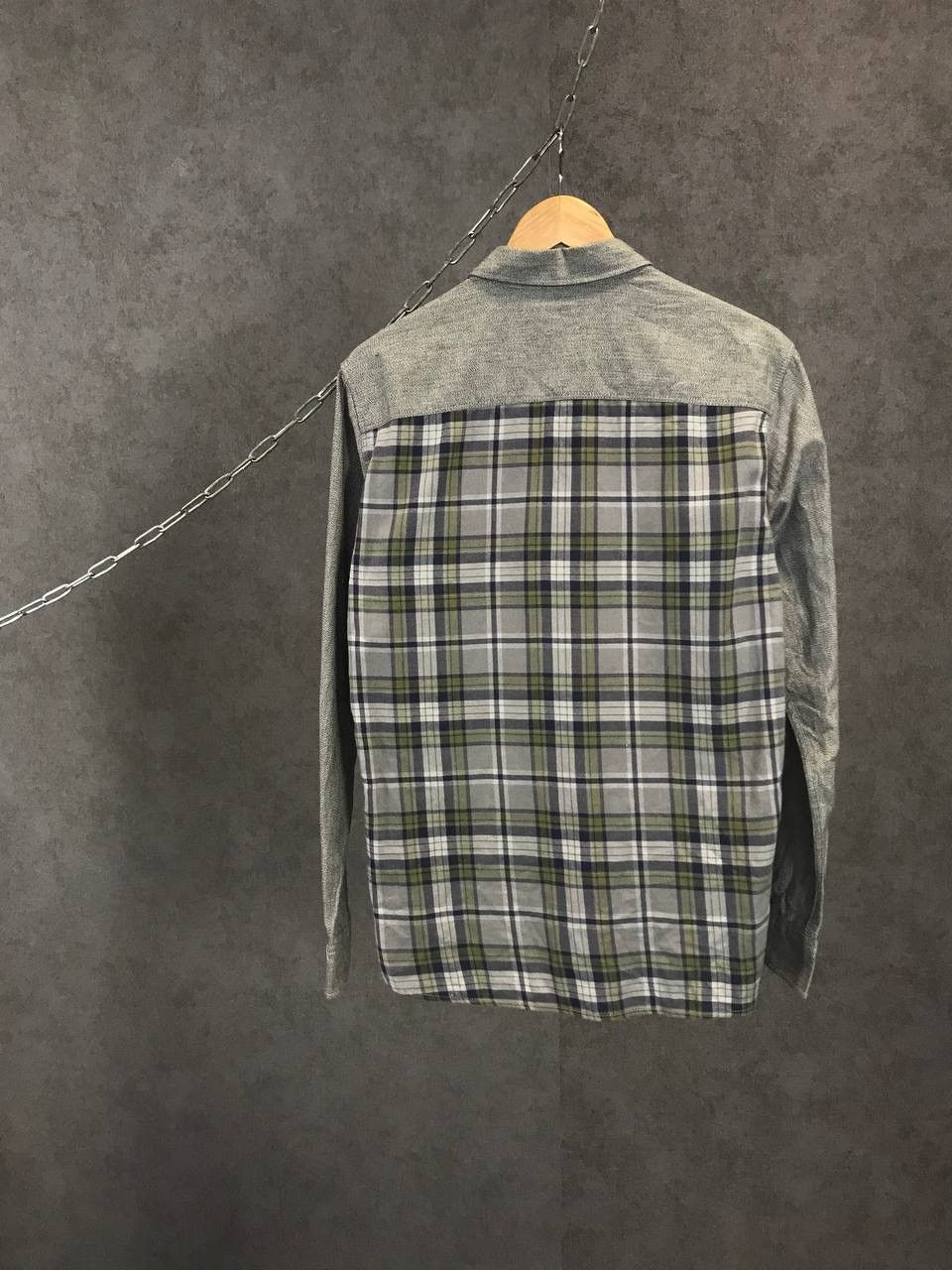Allsaints Allsaints vintage designer flannel shirt Size US S / EU 44-46 / 1 - 6 Thumbnail